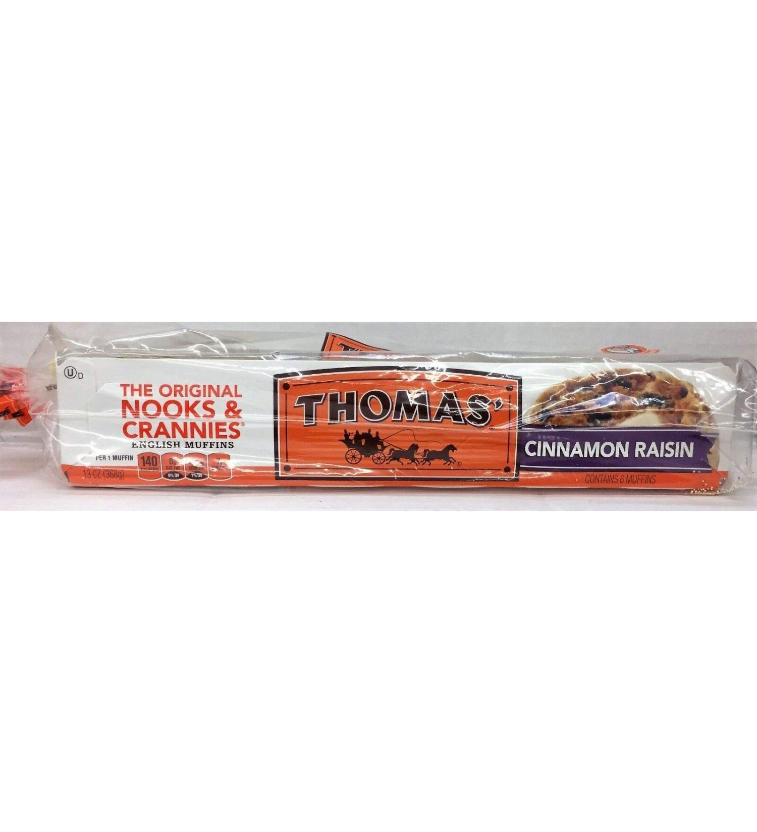 Thomas Cinnamon Raisin English Muffins 13 oz