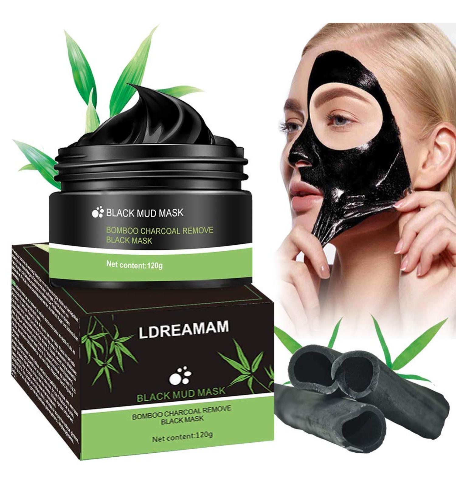Peel off Mask Blackhead Remover Mask Black Charcoal Mask Deep Cleansing Shrink Pores Anti-Blackhead Mask 120g - Buy Online on GoSupps.com