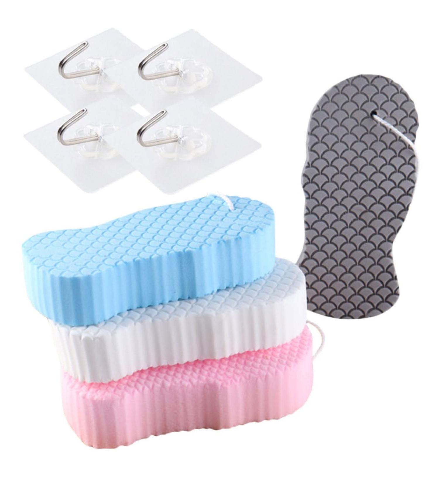 MOLUCKFU 1 Set Children's Bath Sponge Supply Body Sponge Kid Body Wash Household Cleaning Tools Bath Accessory for Body Accessory Portable PVA Sponge Brush 3D - Buy Online on GoSupps.com