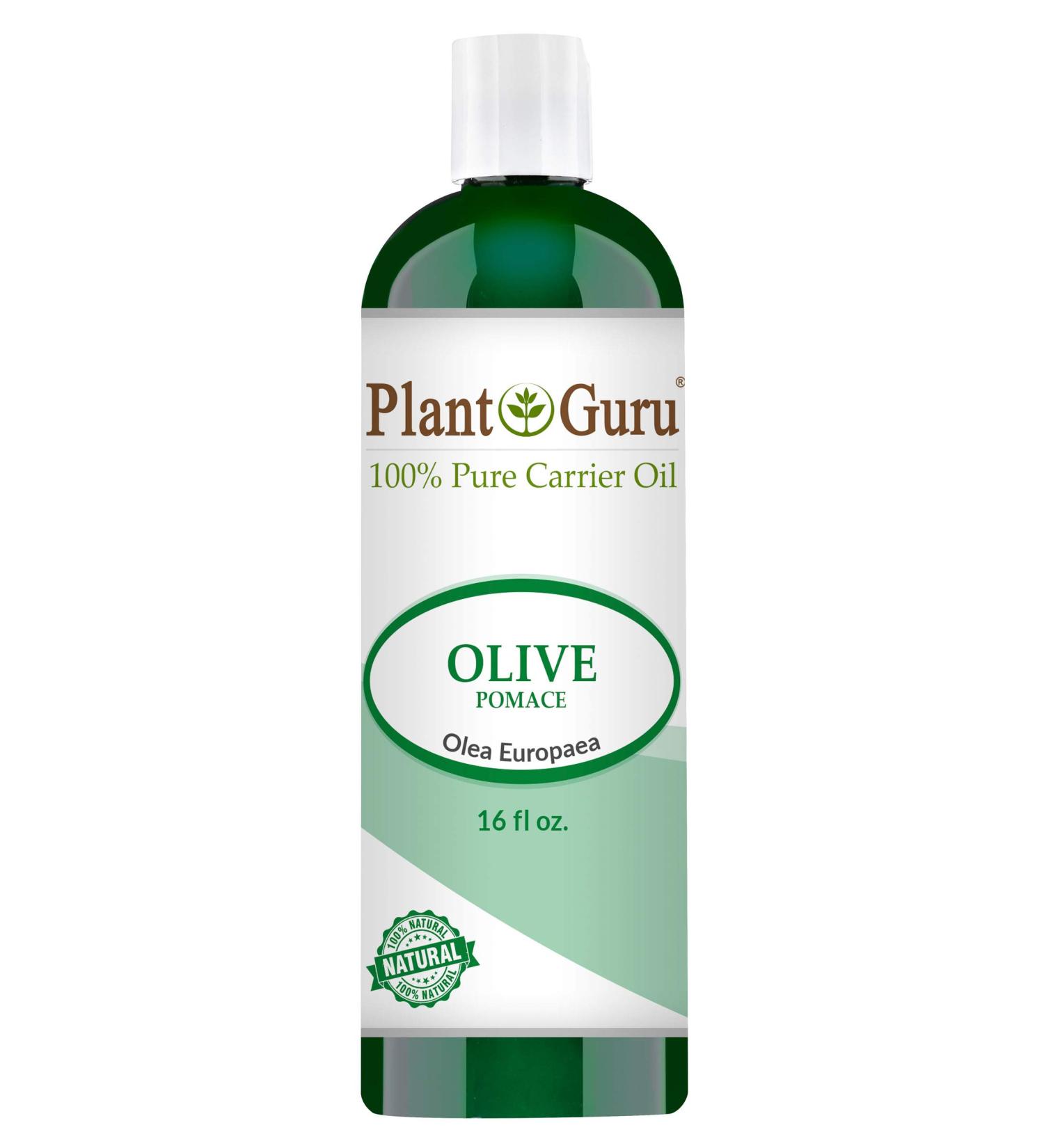 Olive Oil 16 oz Pomace Cold Pressed 100% Pure Natural Carrier - Skin  Body And Face. Great For Moisturizing Creams  Lotions  Scalp Treatments  and Lip Balms 16 Fl Oz (Pack of 1)