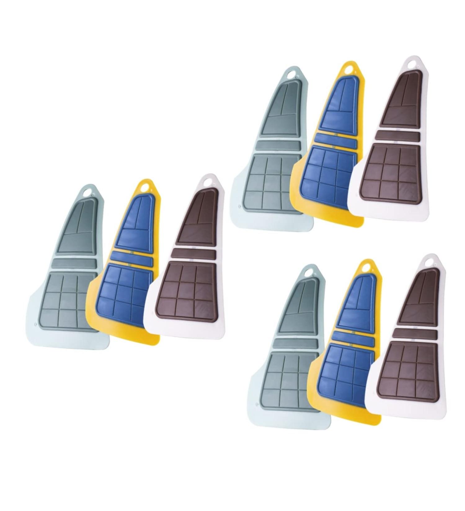 Solustre 9-Piece Cleaning Brush Set | Dishwashing Vegetable & Fruit Scrub Brushes for Home Use - Durable & Efficient - Buy Online on GoSupps.com