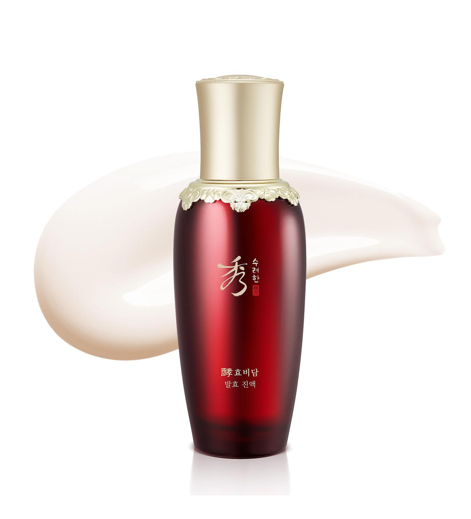Sooryehan Hyobidam Fermented Essence - Korean Skin Care Serum for Wrinkles & Hydration | Wild Ginseng & Snow Fungus Extract - 1.5 fl oz - Buy Online on GoSupps.com