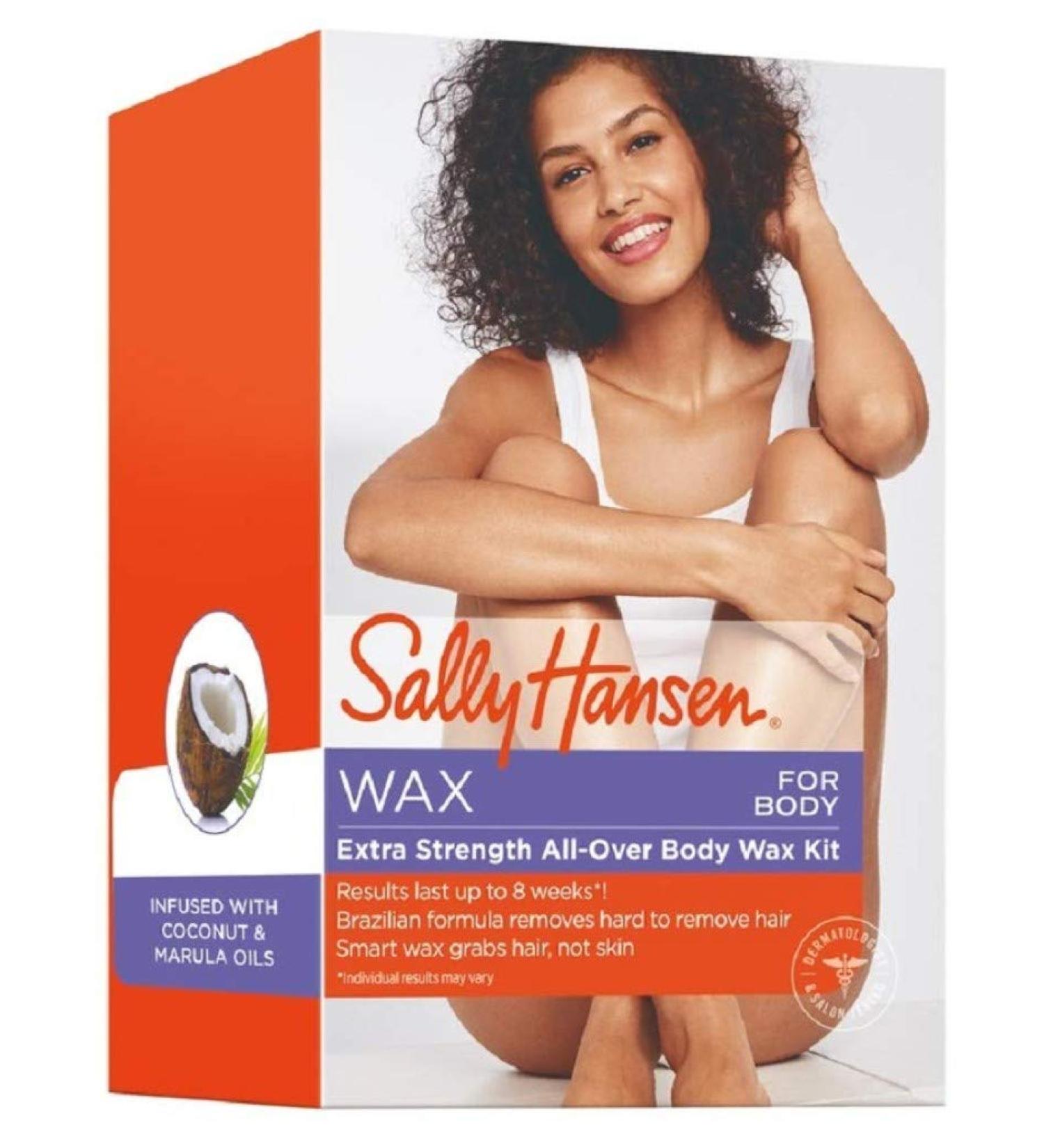 Sally Hansen All-Over Body Wax Kit X-Strength - 2 Pack | Smooth Skin at Home - Buy Online on GoSupps.com