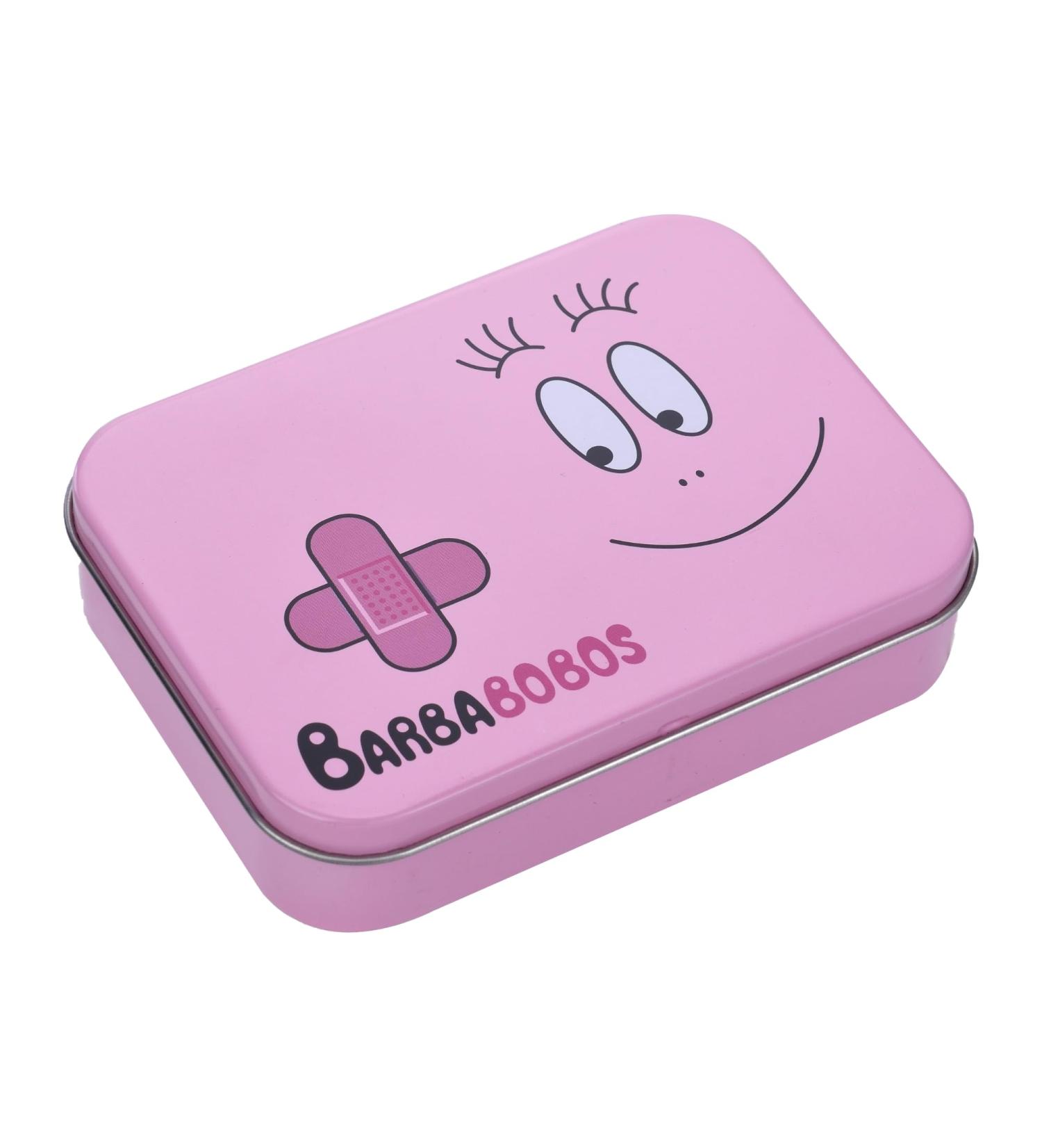 Barbabas Children's Plaster - Licensed 2-Piece Set in Metal Box - 24 Cute Design Plasters - Ideal for Kids' Backpacks & Handbags - Buy Online on GoSupps.com