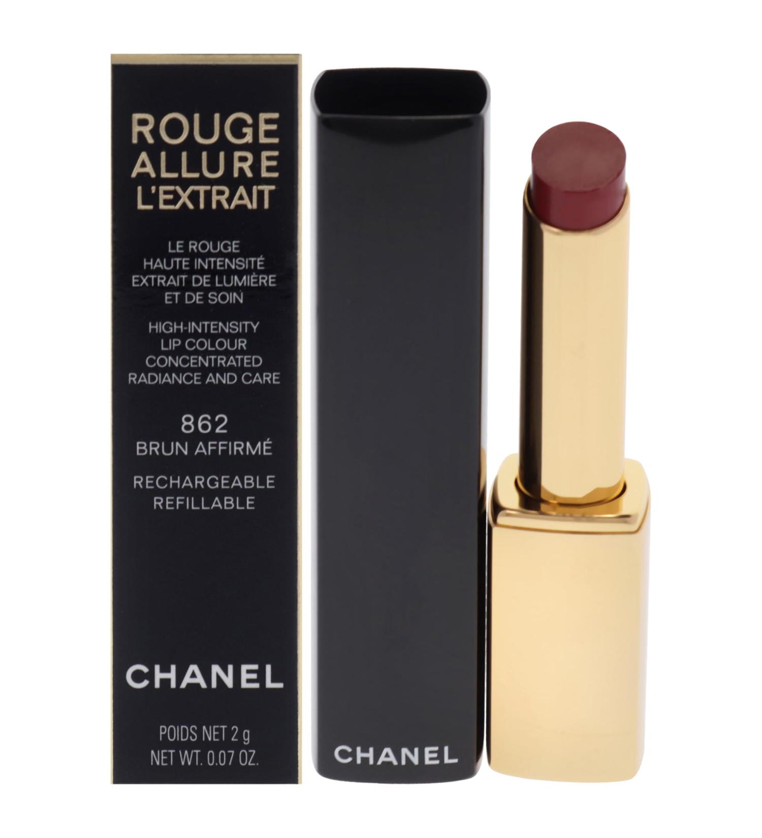 Chanel Rouge Allure Lextrait Lipstick 862 Brun Affirme - Refillable 0.07 oz for Women | International Shipping Available - Buy Online on GoSupps.com