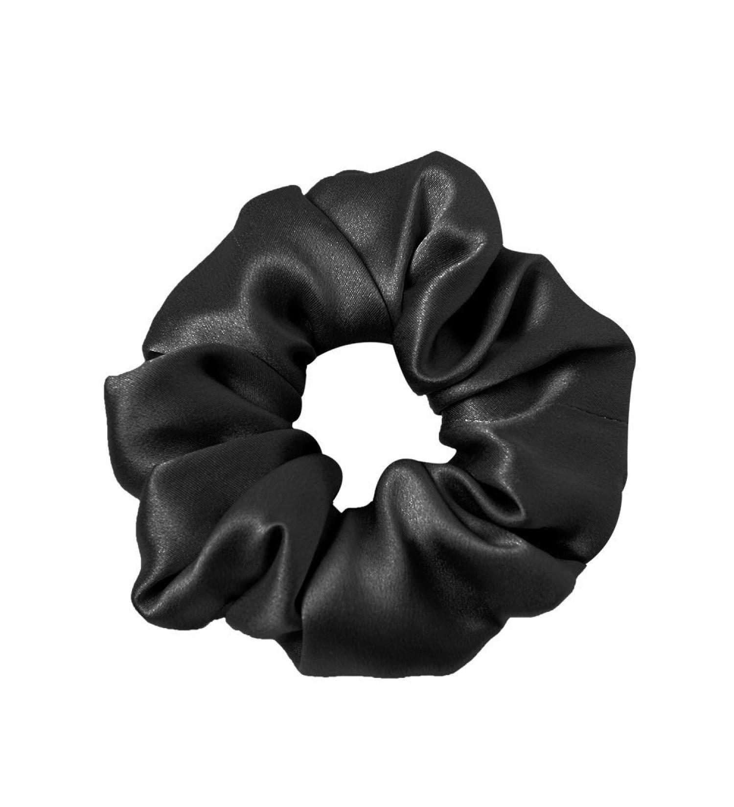 Lilysilk 100% Silk Hair Rings - Black Ponytail Holder & Hair Tie - Reusable Silk Hair Band for Ladies (1 Pack) - Buy Online on GoSupps.com