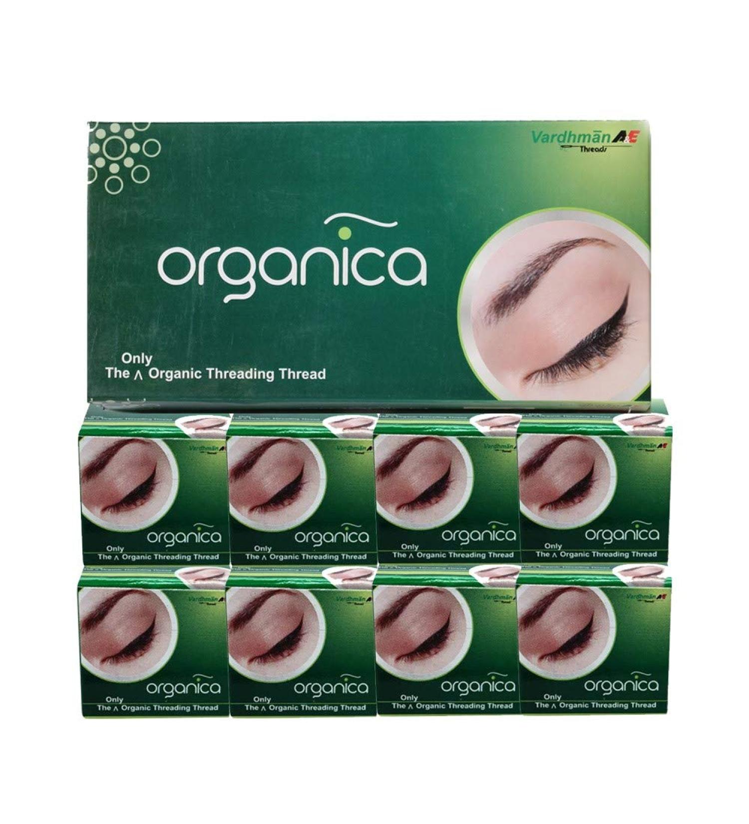 Organica Eyebrow Threading Thread - Organic Cotton for Facial Hair Removal | Premium Cotton Threads for Perfect Shaping - Buy Online on GoSupps.com