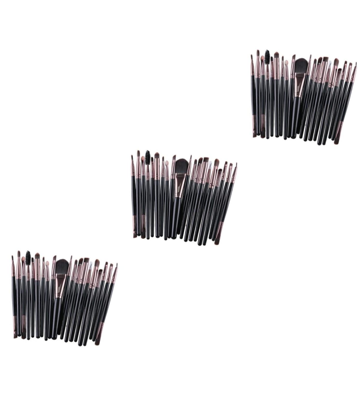 FRCOLOR 60 Pcs Makeup Brush Set - Professional Cosmetic Tools for Foundation Powder & Eyebrow - Ideal Makeup Accessories for Flawless Beauty - Buy Online on GoSupps.com