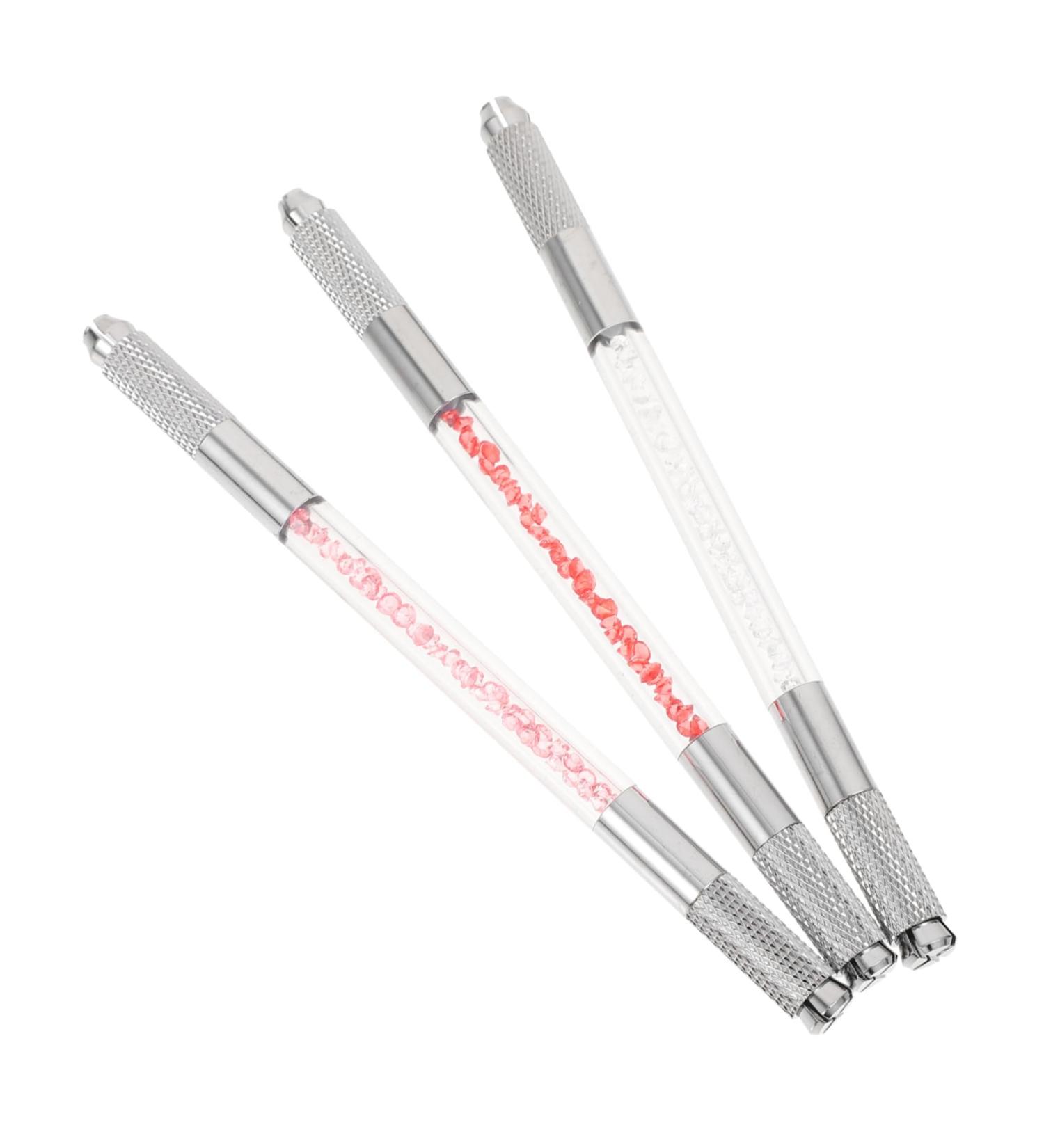 Healeved 6 Pcs Fruit Embroidery Pen Eyebrow Microblading Kit Pen Makeup Tool Aluminum Alloy 1 count (Pack of 1) Assorted Colorx2pcs - Buy Online on GoSupps.com