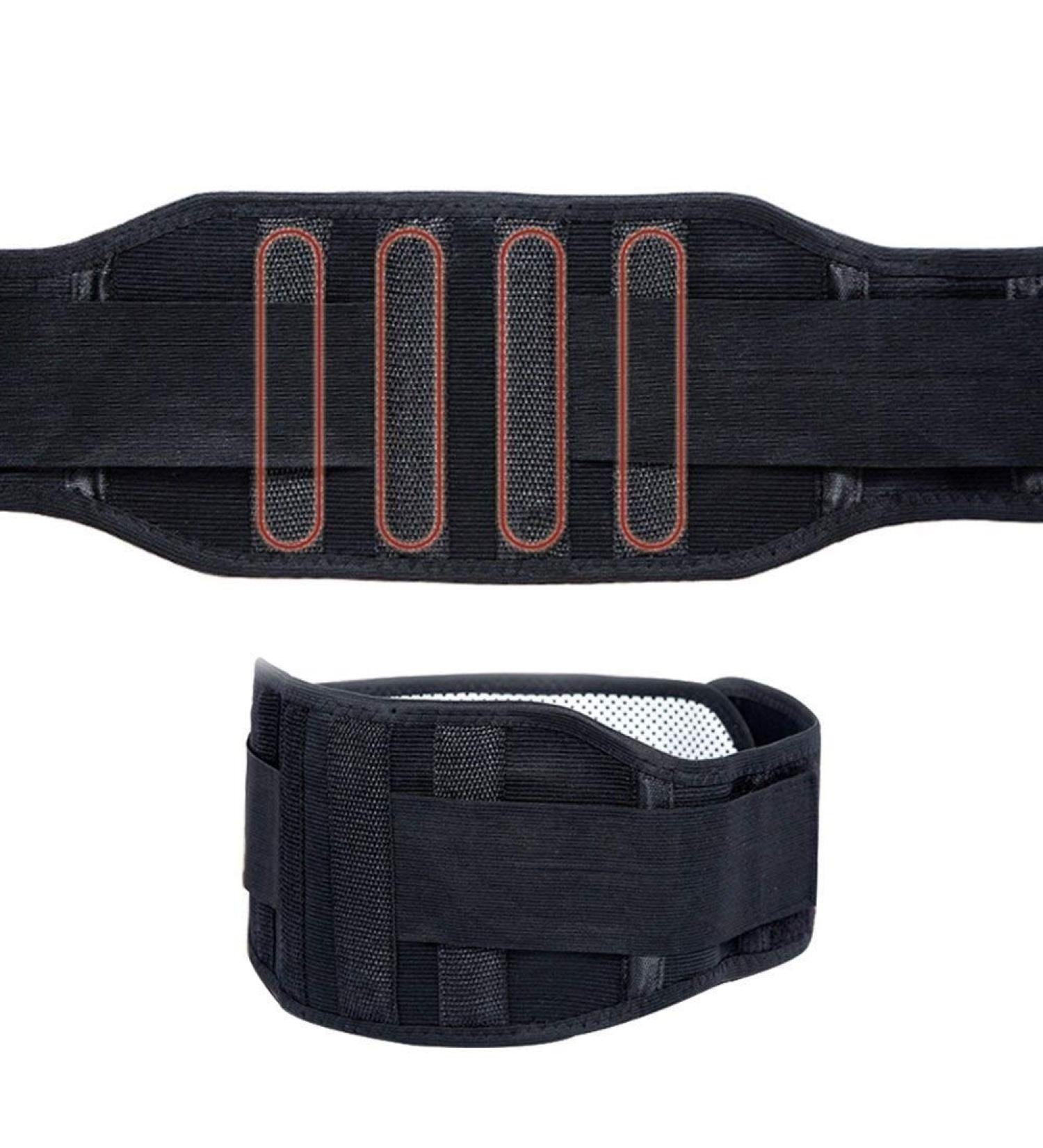 Samnuerly Lordosis Support Belt | Adjustable Magnetic Therapy for Lumbar Spine | Self-Heating Turmalin Back Support for Men & Women (Size L) - Buy Online on GoSupps.com