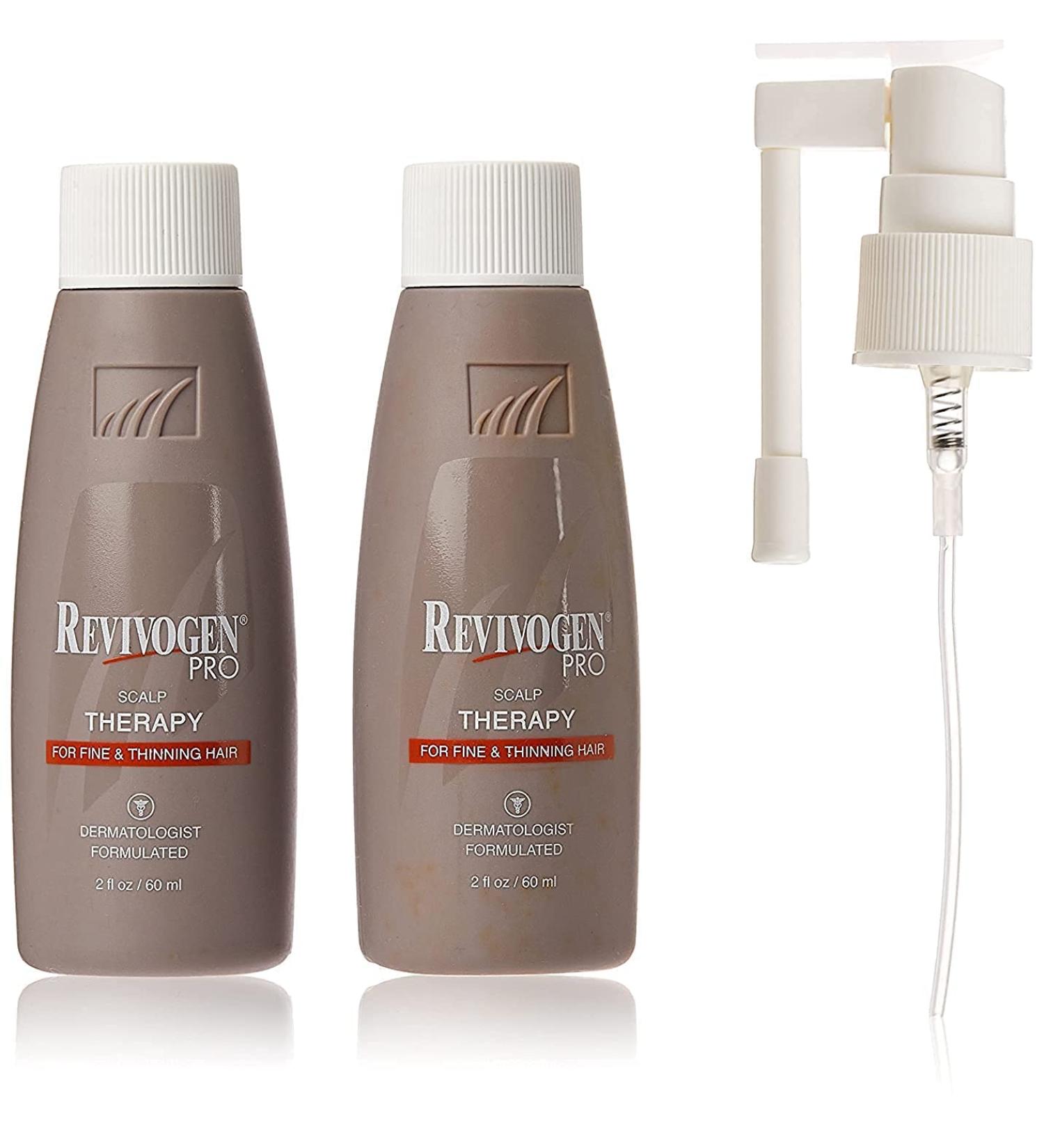 Revivogen PRO Scalp Therapy Kit - Thicker Hair for Women | DHT Blocking Treatment for Thinning Hair | 2-Month Supply - Buy Online on GoSupps.com