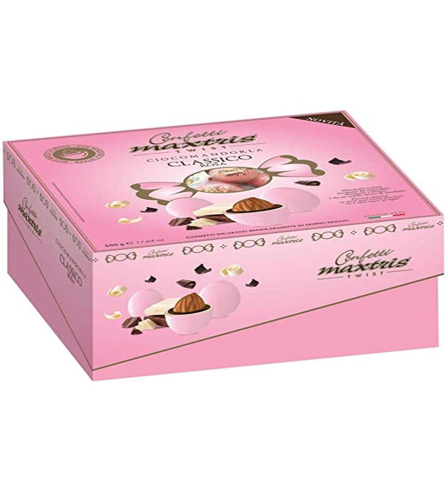 Maxtris Sweet Pink Twist Wrapped Sweets 500 g