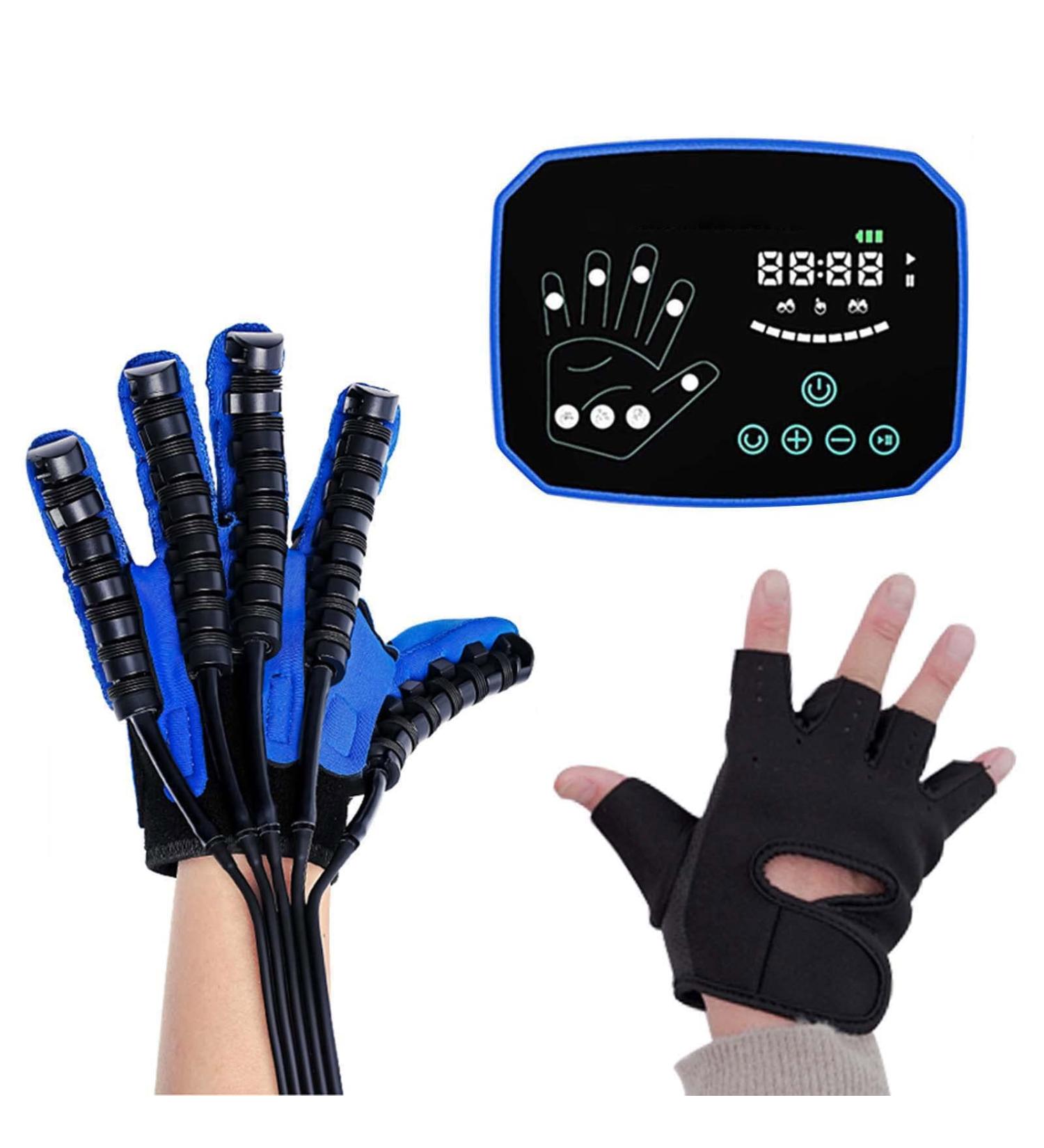 Rehabilitation Robot Gloves Stroke Hand Splint Finger Orthosis Functional Stroke Hemiplegia Rehabilitation Training Equipment for Long-Term Relief(Size:XXL Code Color:Left Hand) XXL code left hand - Buy Online on GoSupps.com
