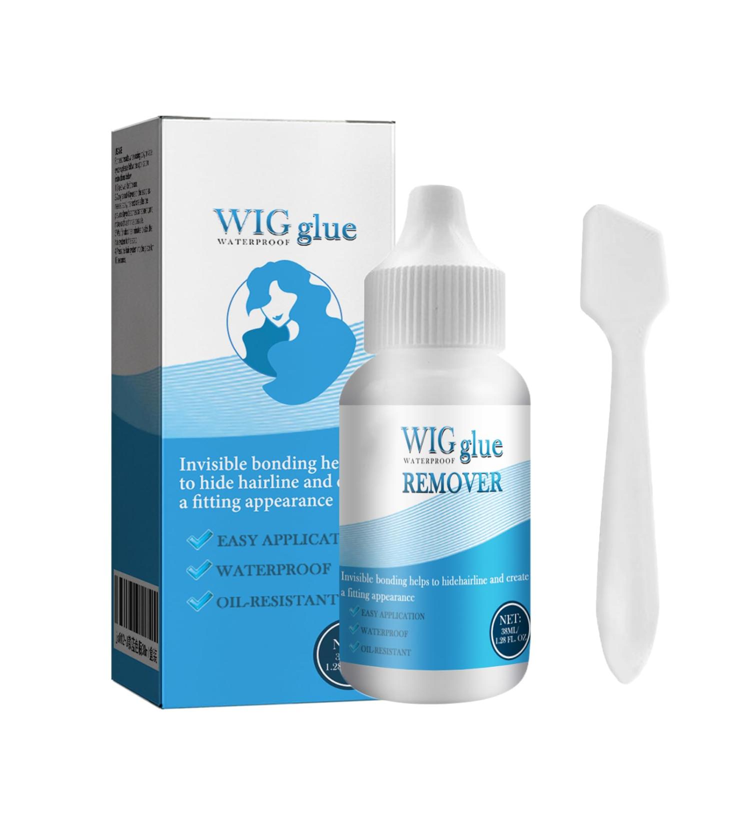 Lace Wig Glue Strong Hold Invisible Bonding Adhesive Hair Glue for Wigs Wig Glue Lace Front Waterproof Latex-Free And Oil Hair Replacement Adhesive 1.3 Oz - Buy Online on GoSupps.com