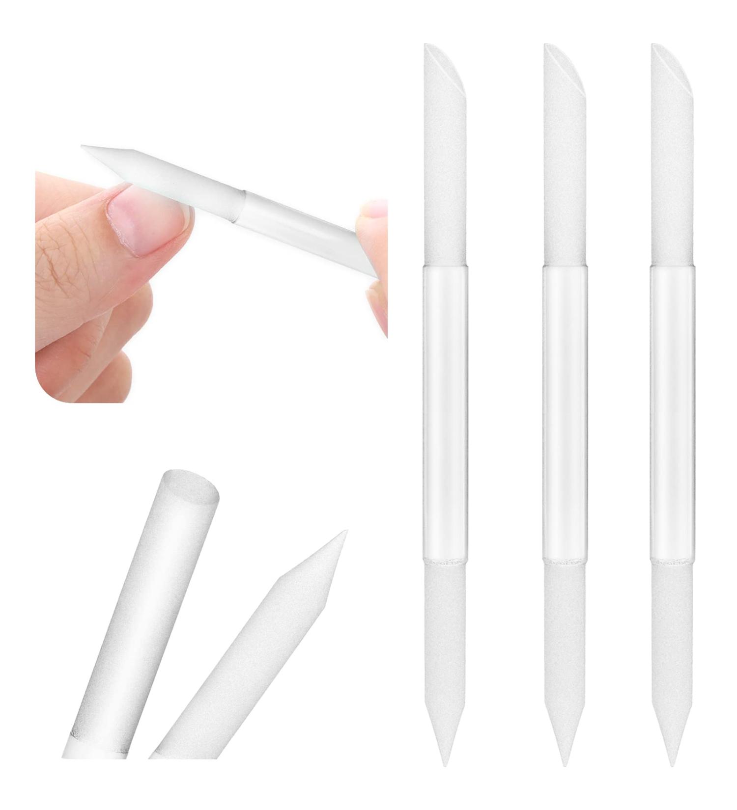 Buy WLLHYF 3-Piece Glass Cuticle Pusher & Nail File Set - Dual Ended Manicure Tool for Cuticle Care - Ships Internationally - Buy Online on GoSupps.com