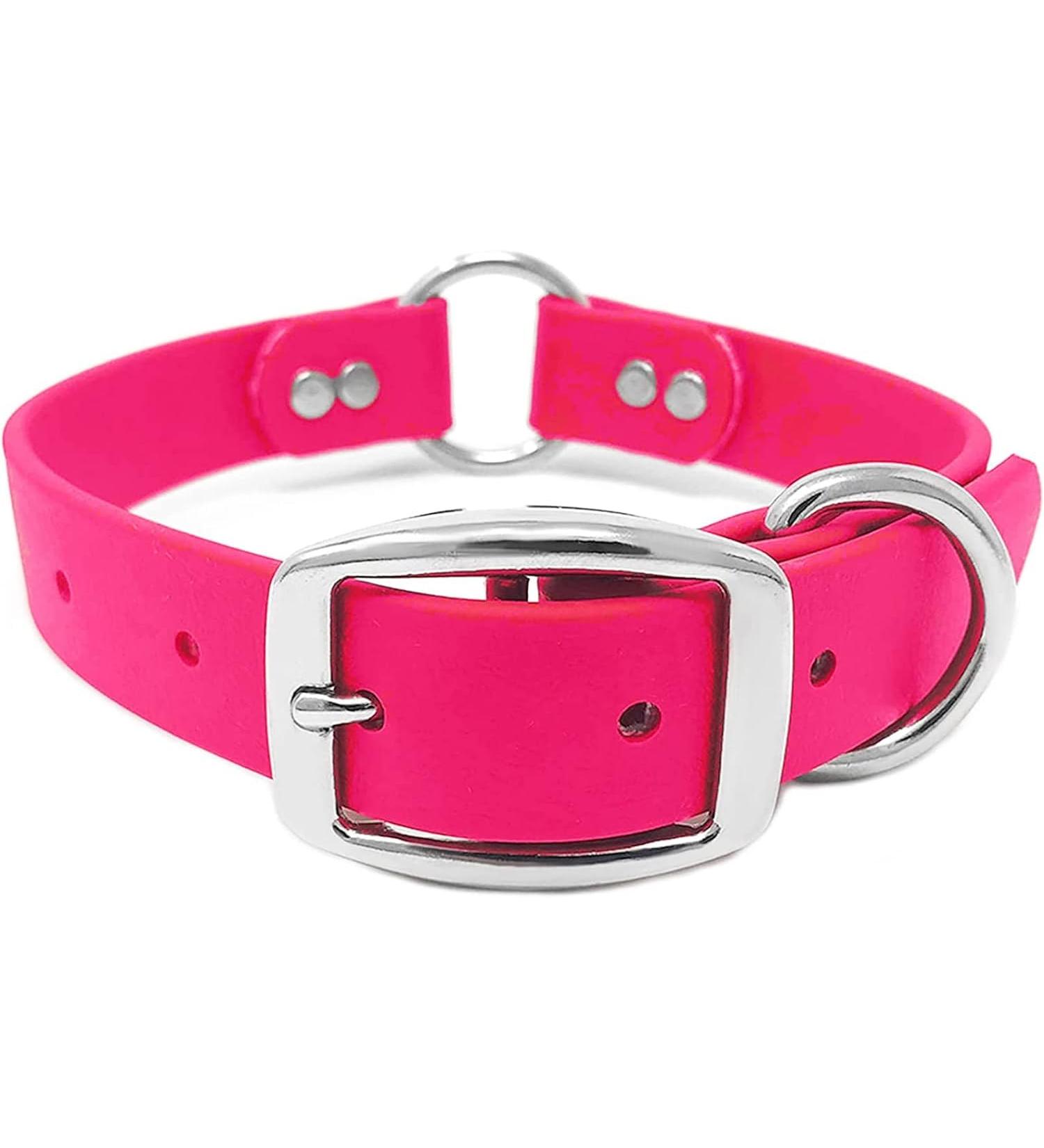 Regal Dog Products Waterproof Halfband Collar for Small Medium & Large Dogs - Pink - Perfect for Puppies & Adult Dogs - Buy Online on GoSupps.com