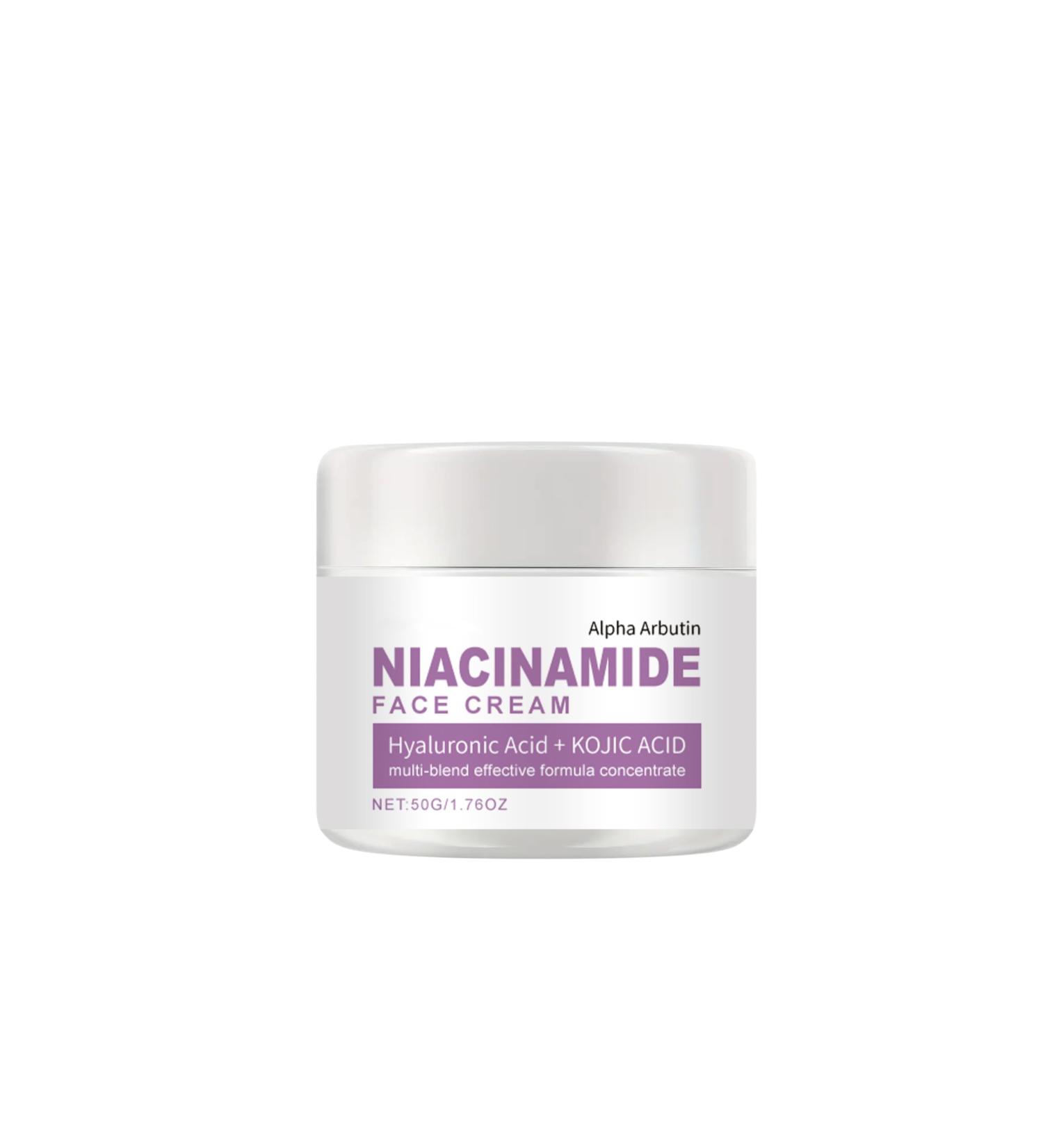 Nicotinamide Facial Cream Cleanse Skin Fight Acne Even Tone Moisturizer & Repairing Hydrating for Dry Face & Body All Skin 1.76oz - Buy Online on GoSupps.com