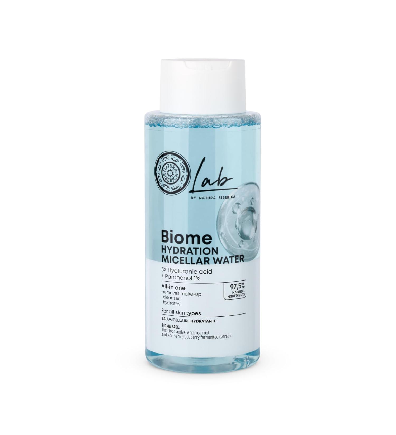 Natura Siberica Lab Biome Hydration Micellar Water 400 ml - Buy Online on GoSupps.com
