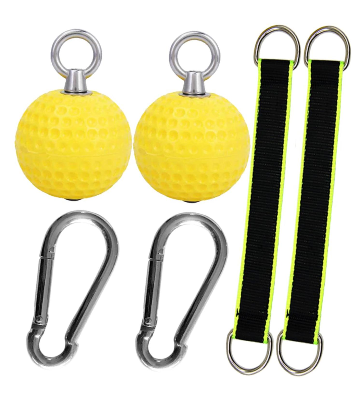 Buy Hapinary Grip Training Ball Set - Door Clamp & Neutral Handles for Gym | Powerball Sports Goods - Buy Online on GoSupps.com