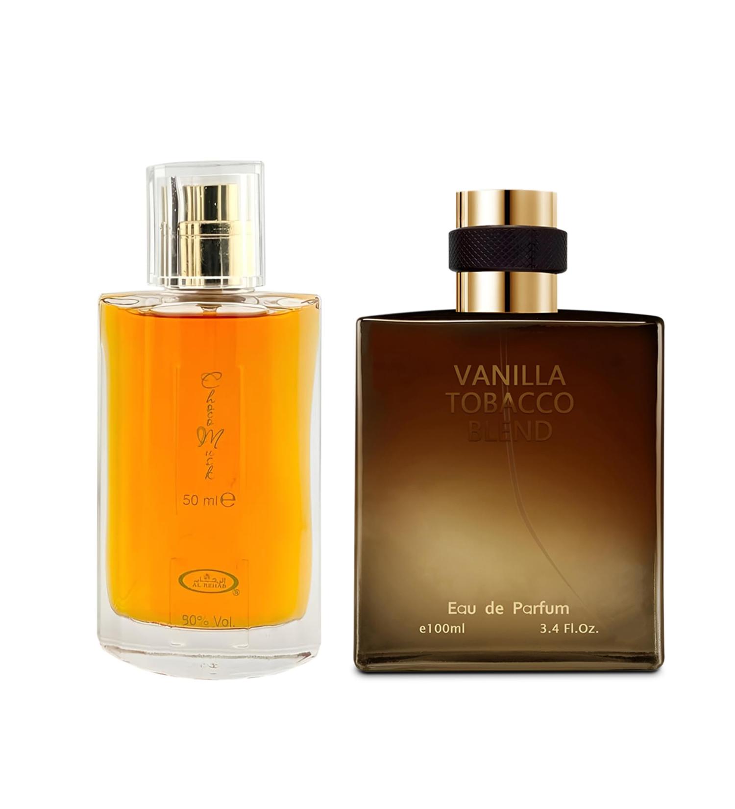 Choco Musk&Vanilla Tobacco Men s Cologne-Rich Chocolate & Musk Eau De Toilette Long-Lasting Scent Perfume for Men Elegant Bottle 3.4 Fl Oz Fragrance for Refined Occasions Choco Musk&Vanilla Tobacco 2.53 Fl Oz (Pack of 2) - Buy Online on GoSupps.com