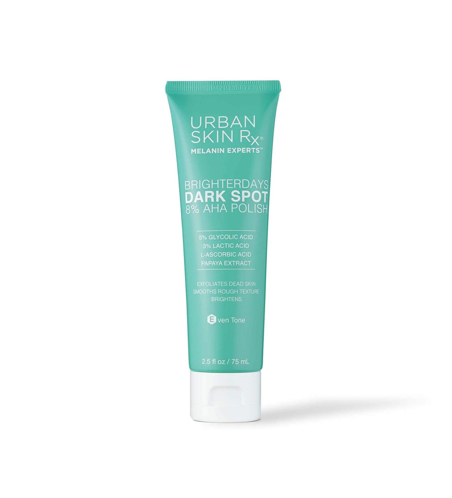 Urban Skin Rx BrighterDays Dark Spot 8 AHA Polish Facial Scrub 2.5 Oz - Buy Online on GoSupps.com