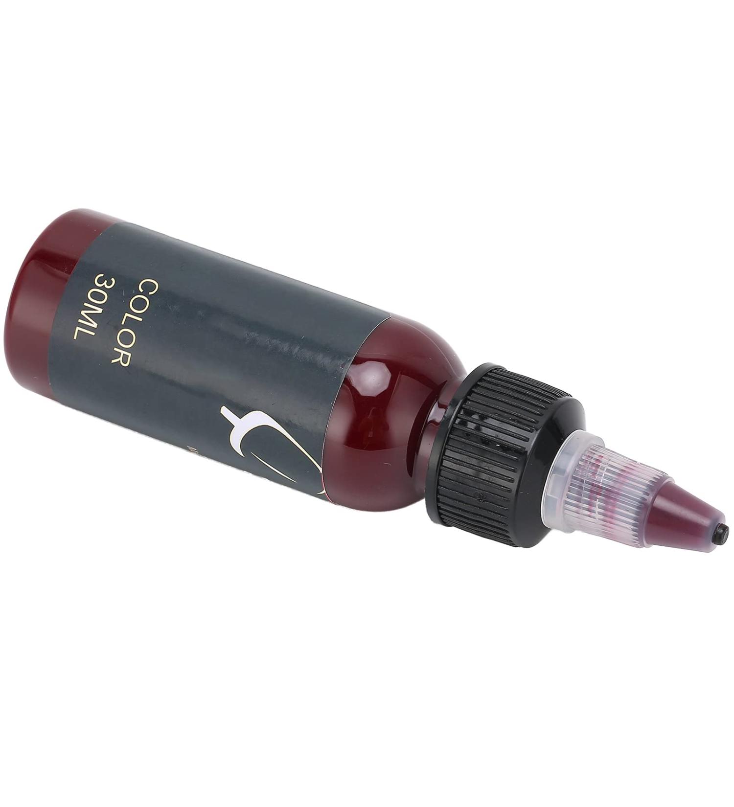 Nail Polish Pigment Ink Nail Polish Pigment Safe Practical 6 for Nail Polish DIY for Nail Polish Making Accessory(Wine Red) - Buy Online on GoSupps.com