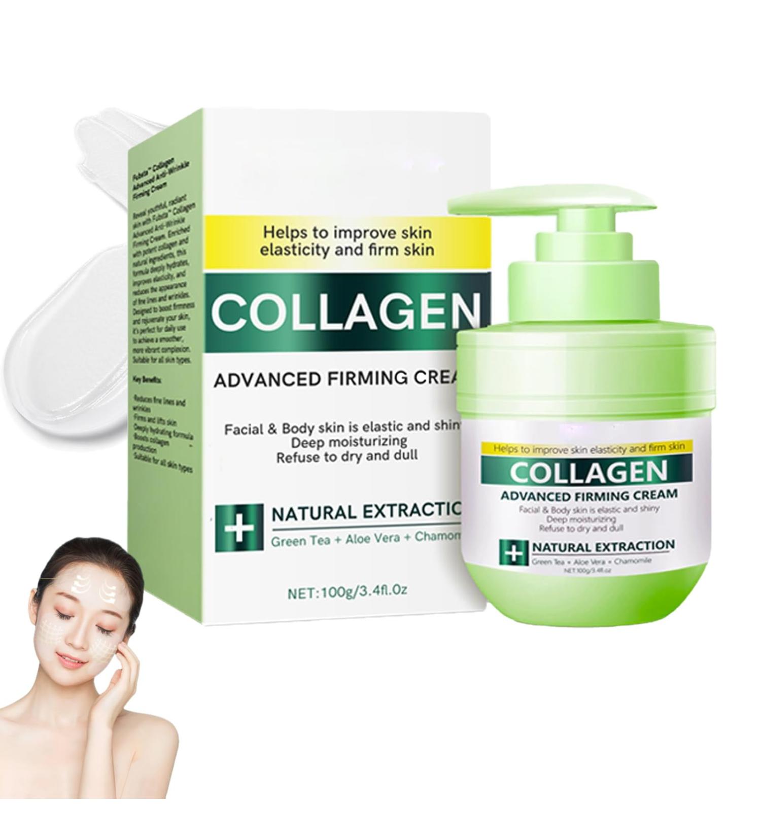 Furzero Luxurious Collagen Peptide Firming Cream Luxurious Collagen Firming Cream Collagen Anti-Wrinkle Cream Moisturizing Face and Body Care Cream (1PC) - Buy Online on GoSupps.com