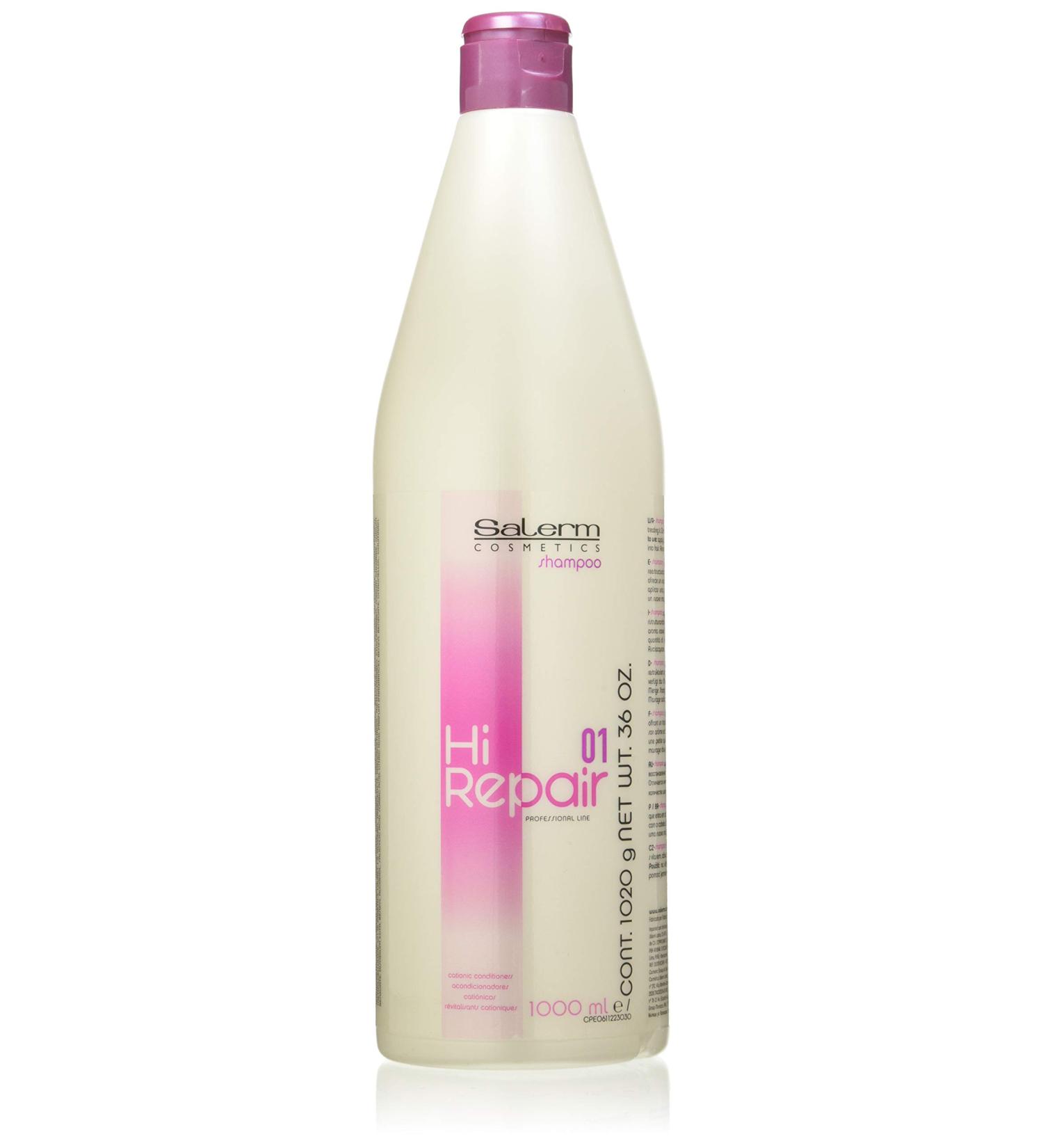 Salerm Hi Repair Shampoo 01 - 36oz: Professional Strength Hair Repair - Buy Online on GoSupps.com