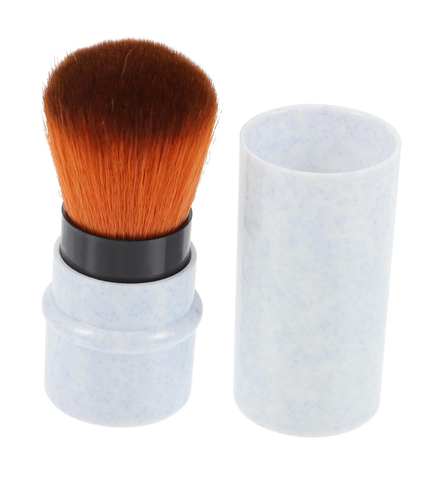 POPETPOP Telescopic Powder Brush Foundation Powder Brush Telescopic Brush Blending Blush Brush Bronzer Makeup Brush Concealer Brush Loose Brush Fluffy Makeup Brush Plastic Retractable Paint medium Blue - Buy Online on GoSupps.com