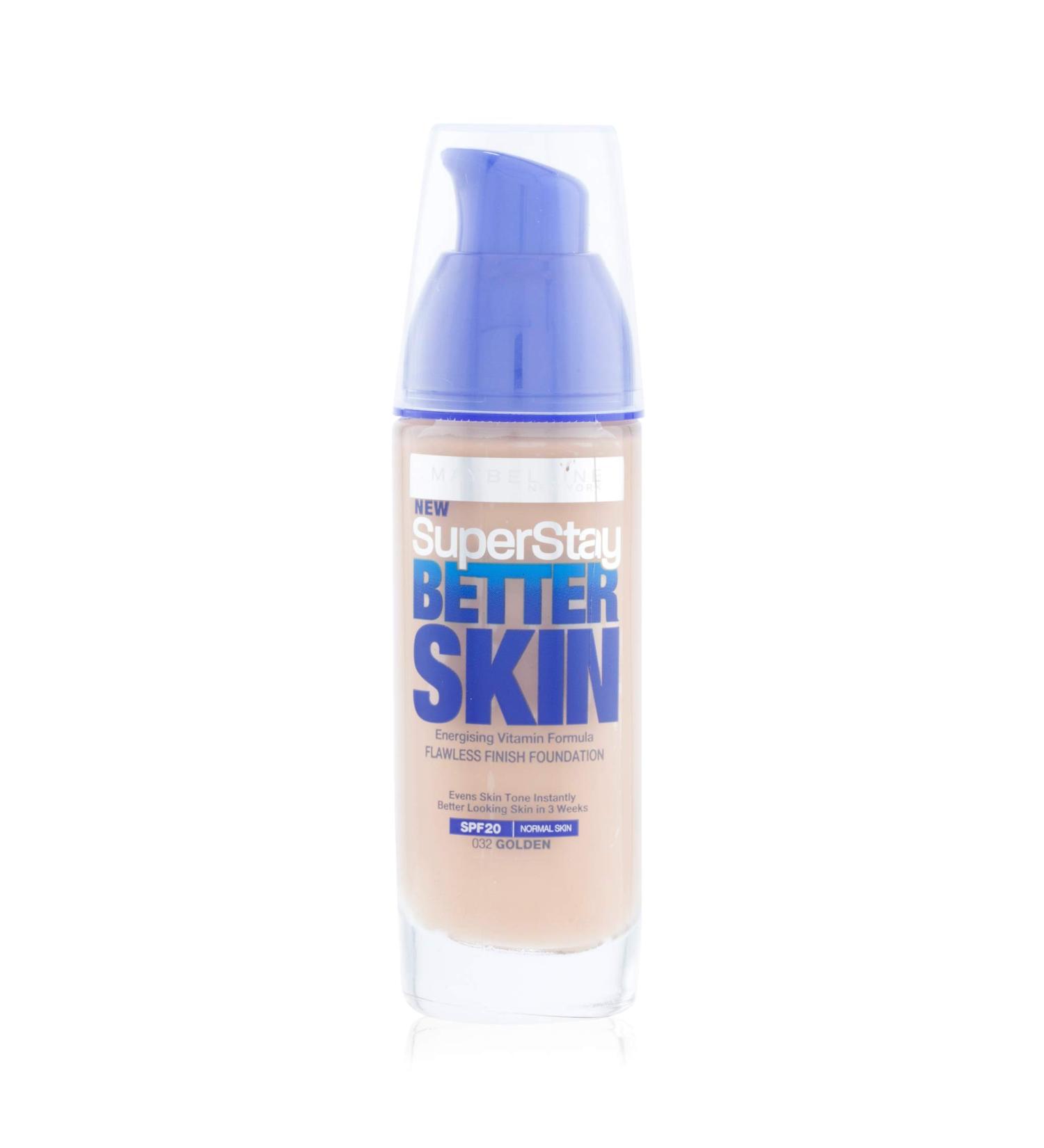 Gemey Maybelline Superstay Better Skin Foundation 32 Golden