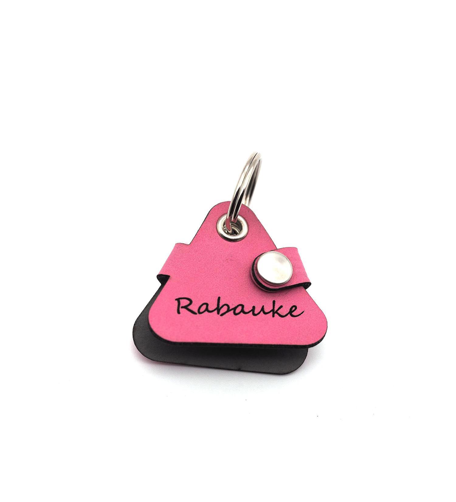 Copter Farm Dog Brand Bag | Custom Engraved Art & Real Leather | Pink Triangle Design for Dogs - Buy Online on GoSupps.com