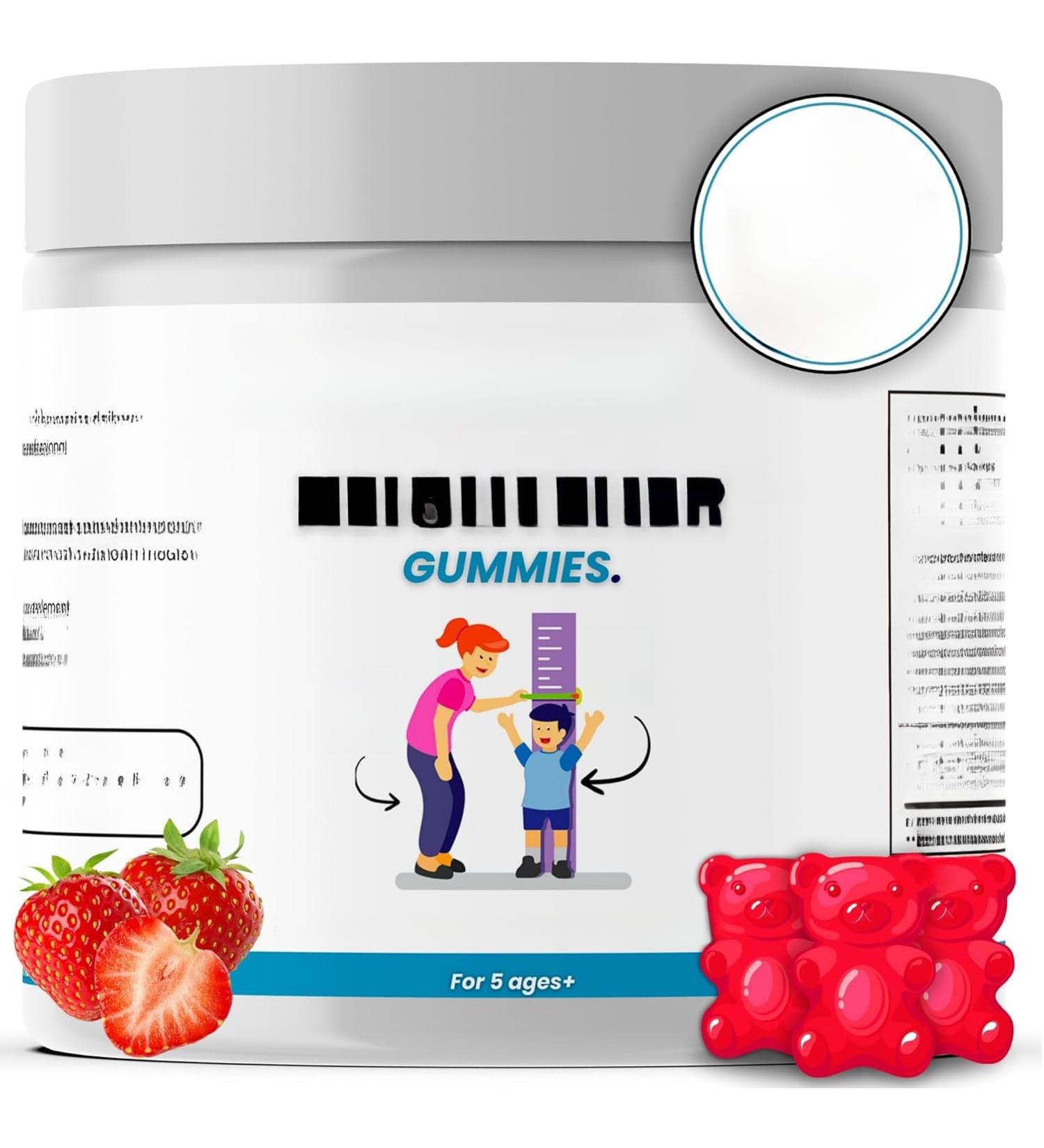 Gummies - Pour la croissance naturelle de la taille des enfants des adolescents et des adultes 60 Gummies - Buy Online on GoSupps.com