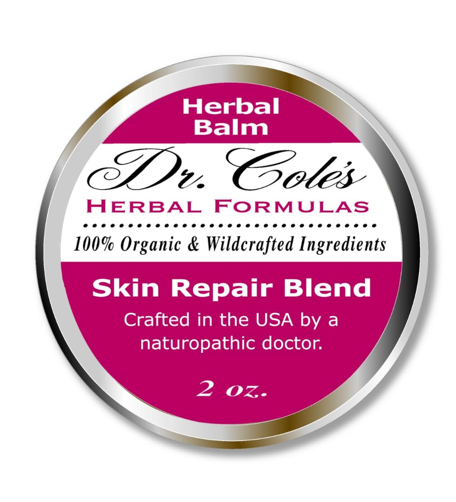 Dr. Cole's Organic Skin Repair Herbal Balm - Extra Strength Formula for Irritated Skin Relief - Buy Online on GoSupps.com