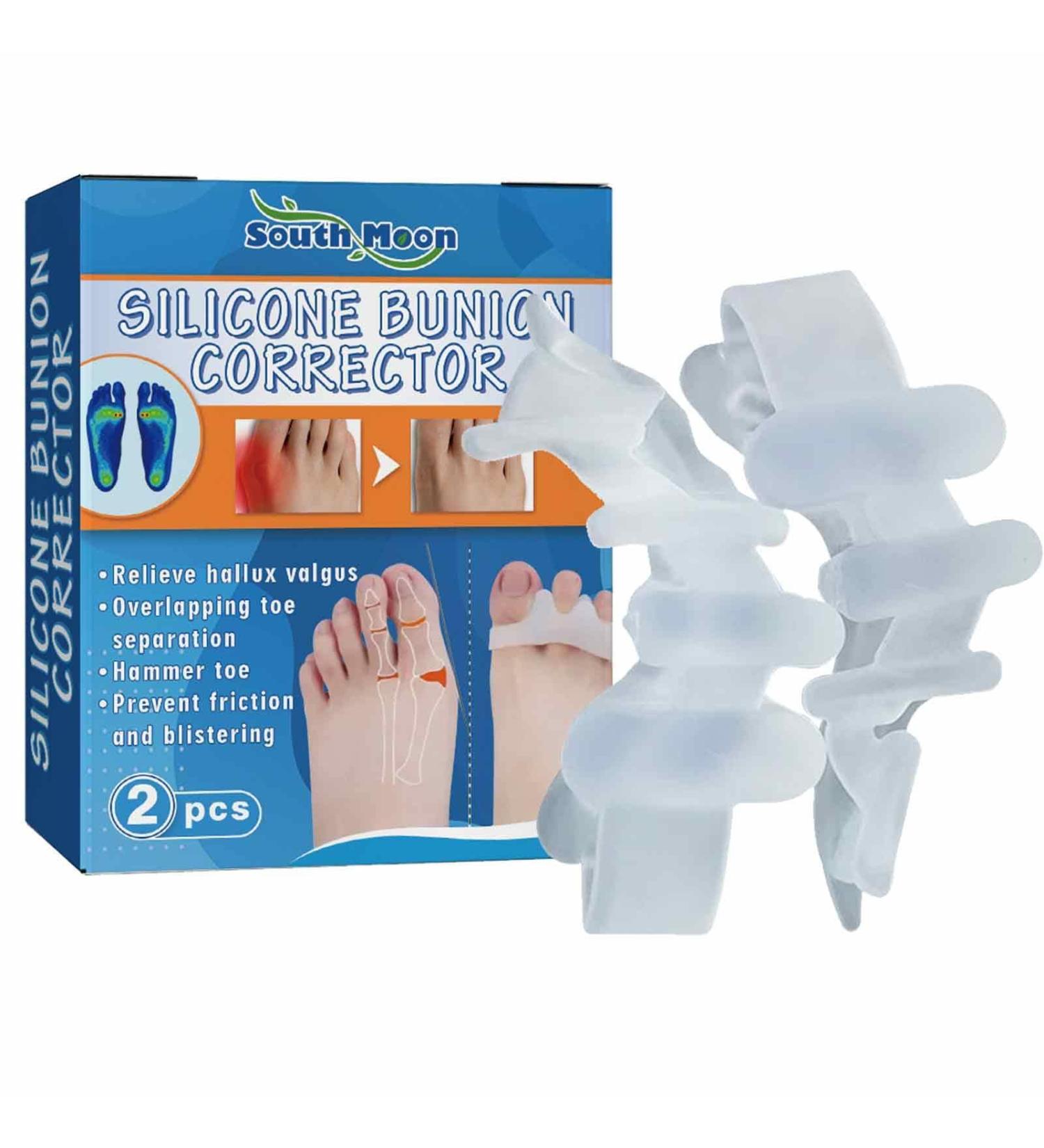 Jimtuze Reusable Silicone Gel Toe Stretcher for Foot Health Care | Ideal for Tennis Shoes, Flats, Heels, and Boots - Buy Online on GoSupps.com