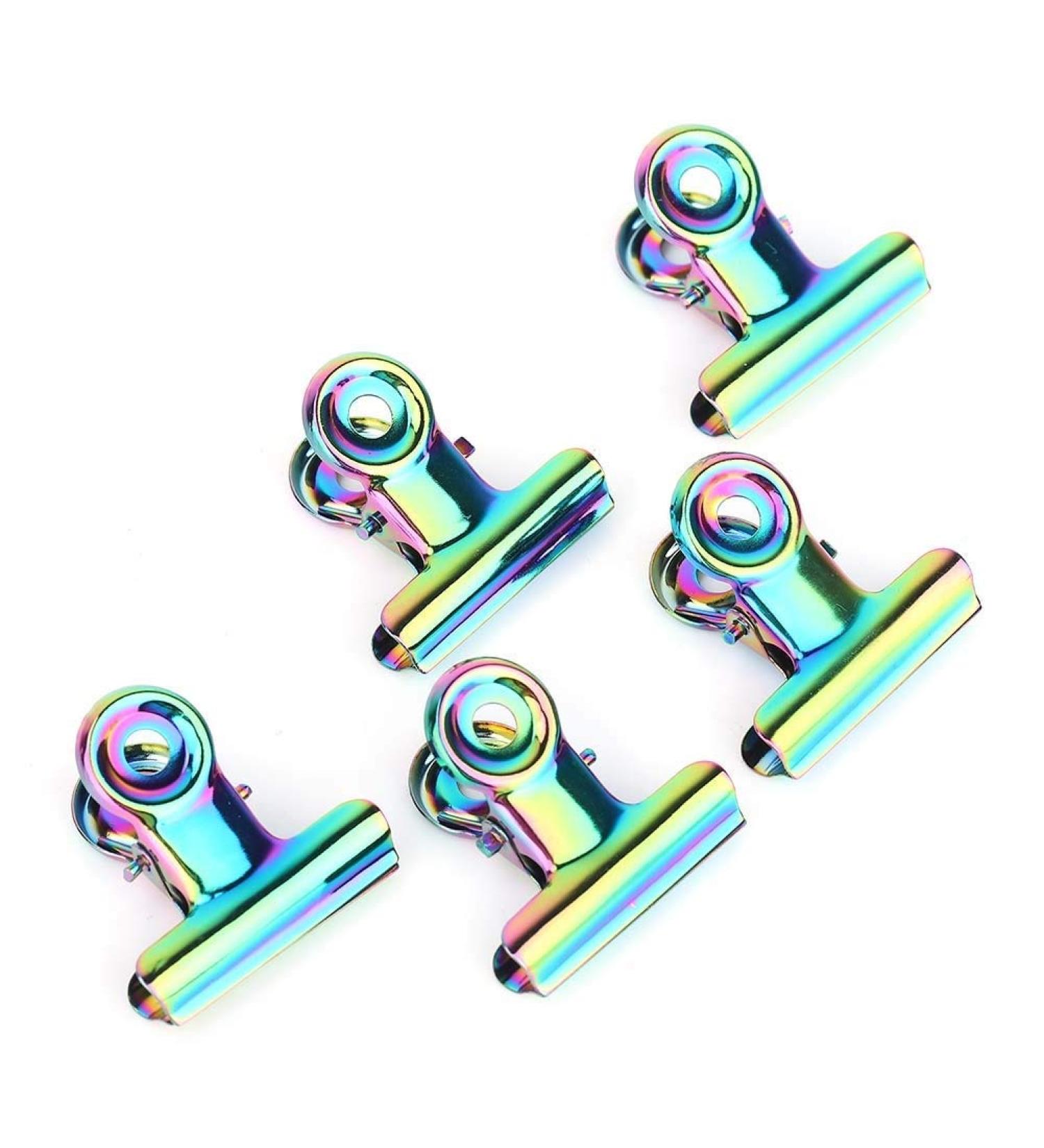 5PCS Stainless Steel Nail Extension Clips - Curve C Quick Building Nail Tips | Nail Gel Assistant Tool for Easy Application - Buy Online on GoSupps.com