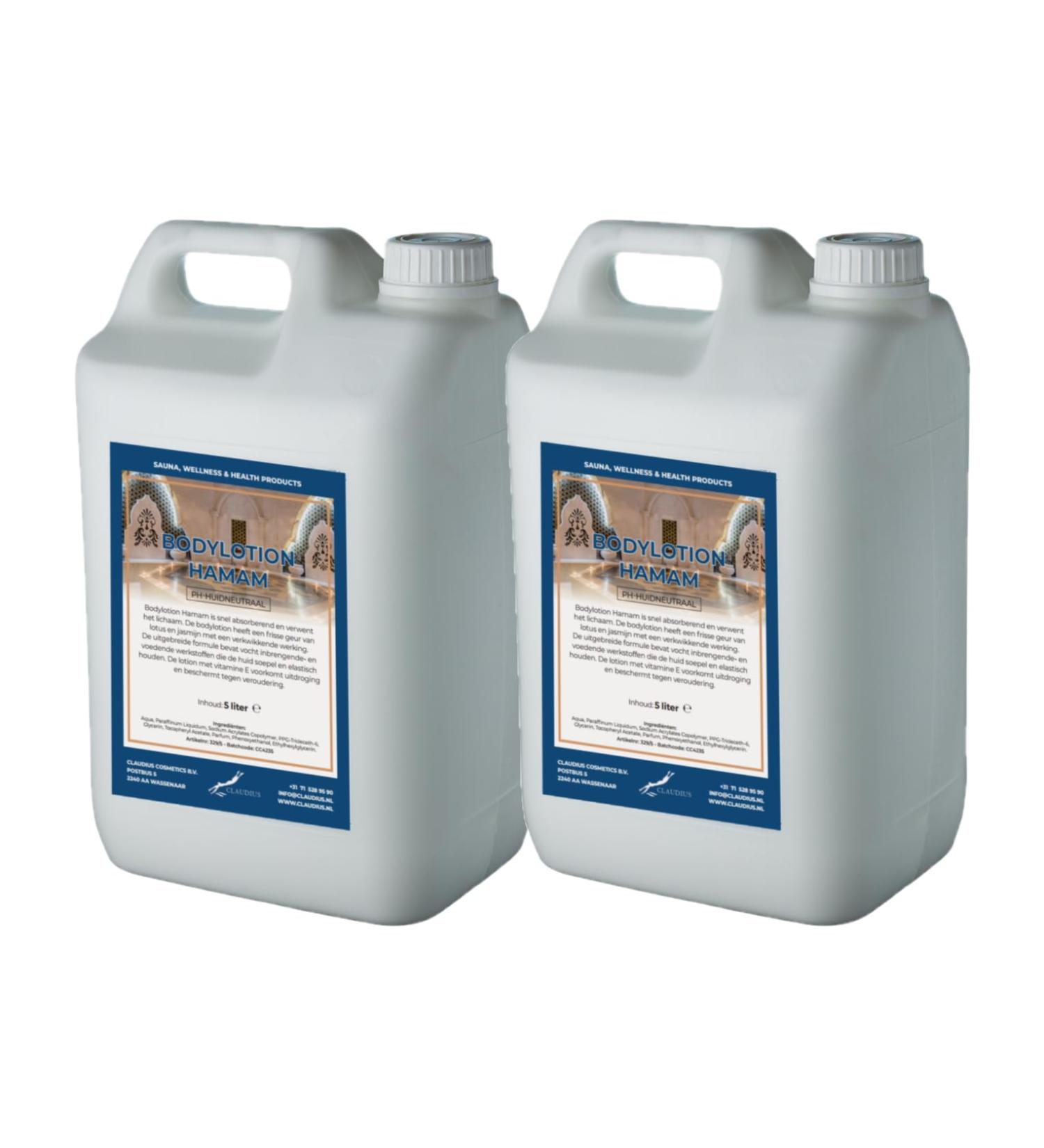 Claudius Hamam body lotion 2 x 5 liters