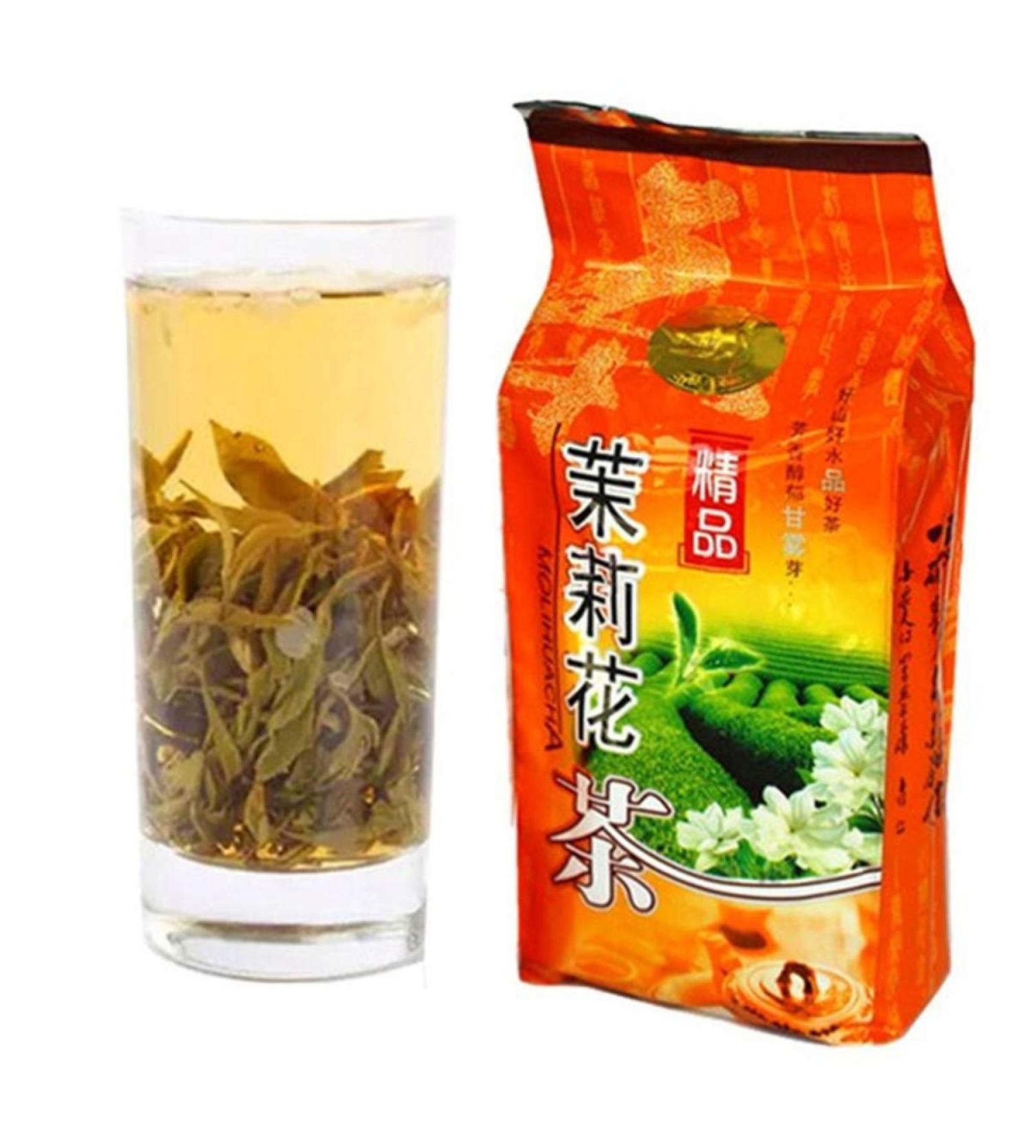 250g Th Vert du Yunnan au Jasmin Original de Chine Bon Th Naturel Th Vert Organique sans Additifs Nourriture Th Verte - Buy Online on GoSupps.com