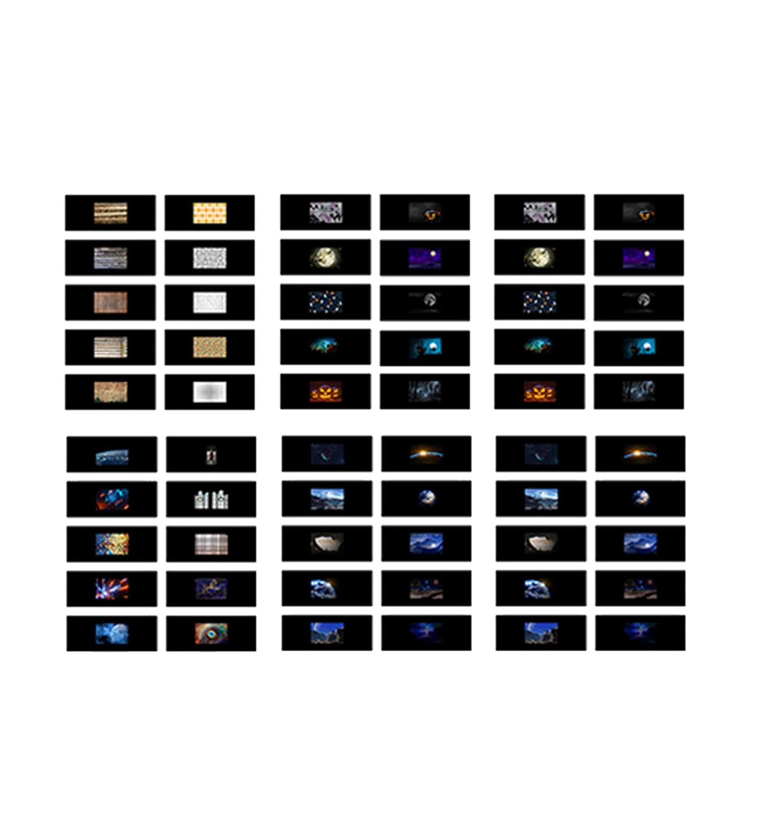 Godox AK-S Full Slide Set for AK-R21 Projection Kit - 60 PCS Transparencies Collection - Buy Online on GoSupps.com