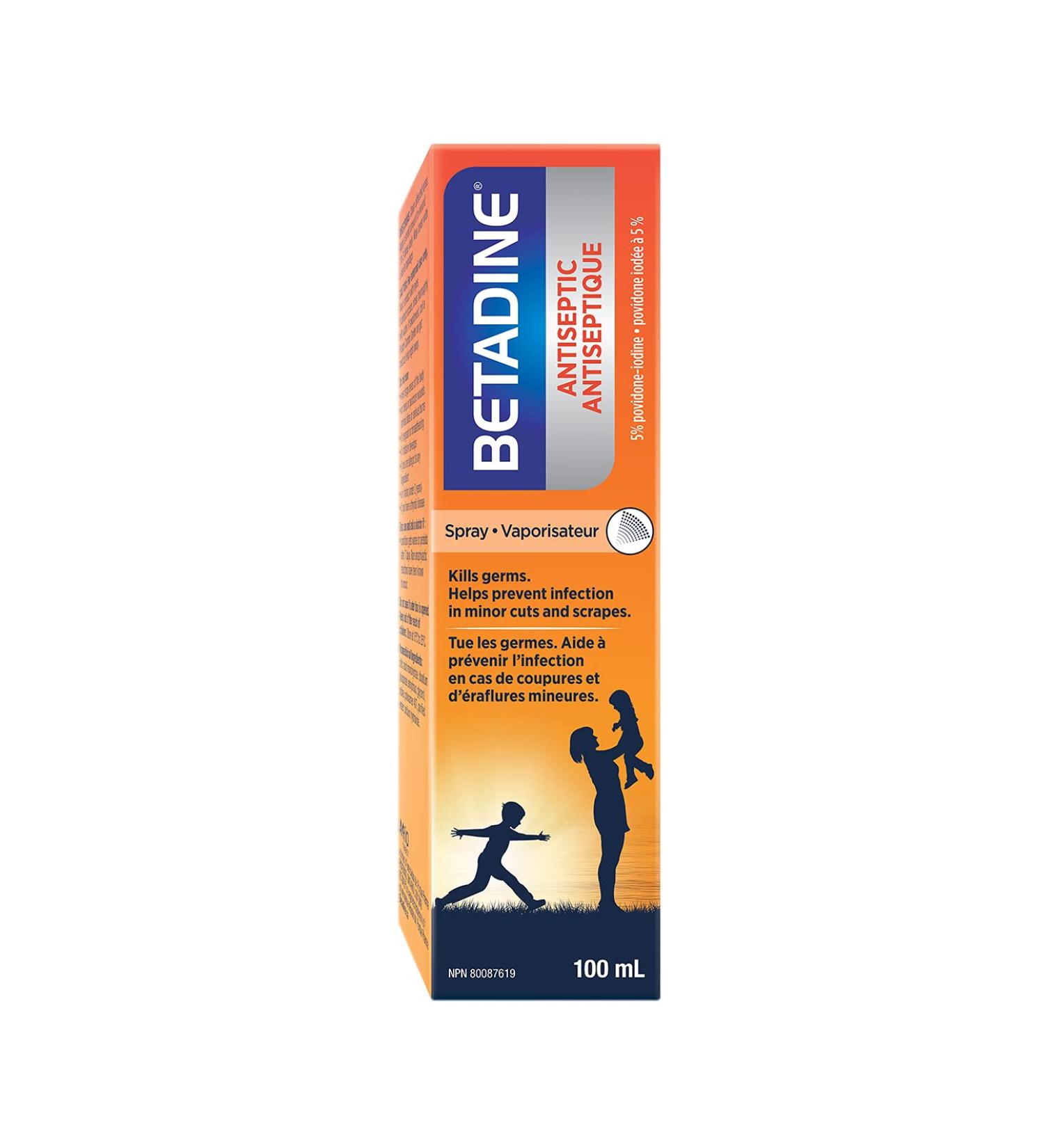 BETADINE 5% Antiseptic Spray - Buy Online on GoSupps.com