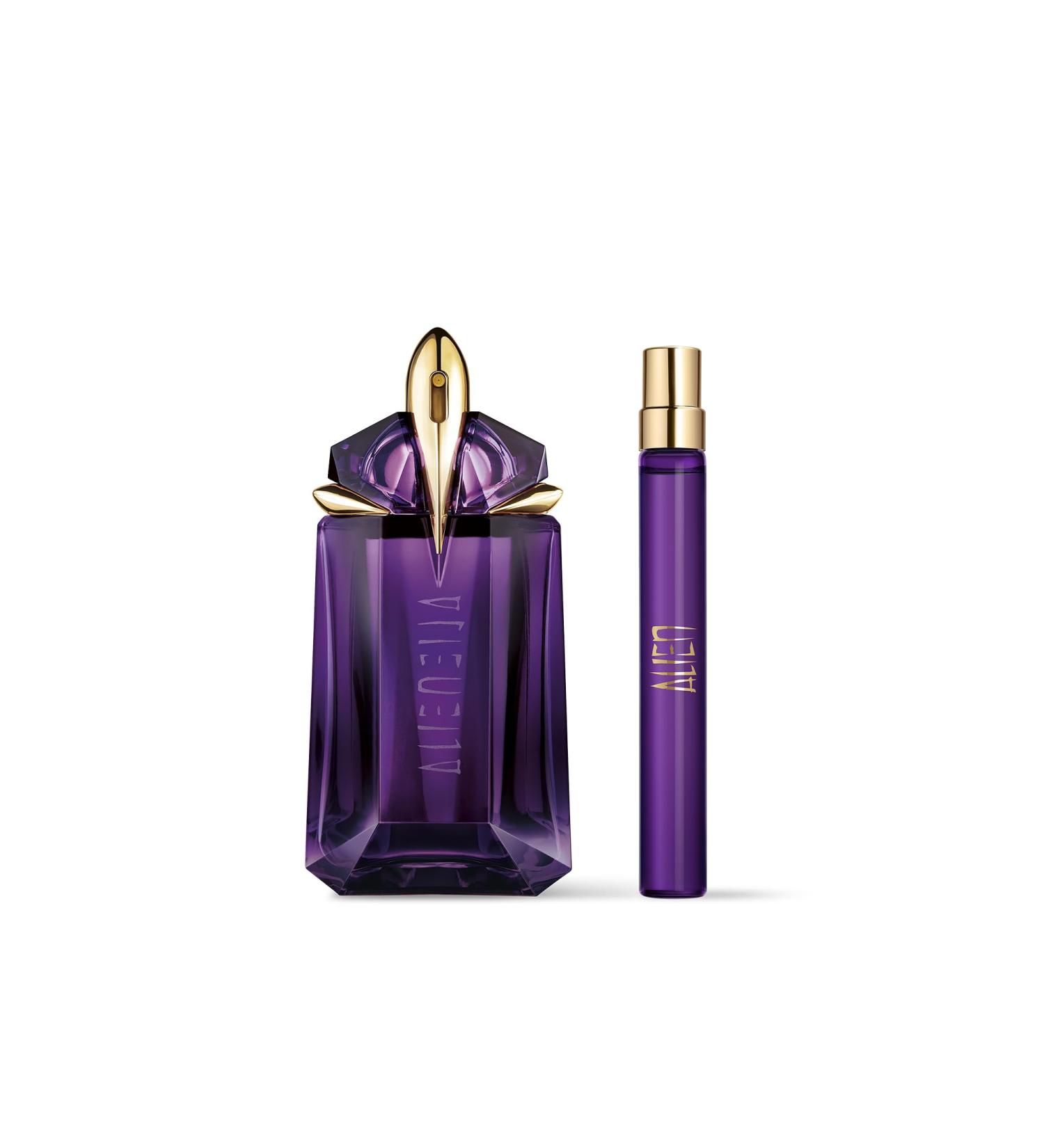 Mugler Alien - Eau de Parfum - Women's Perfume - Floral & Woody - With Jasmine Wood and Amber - Long Lasting Fragrance 1.15 Fl Oz (Pack of 2) - Buy Online on GoSupps.com