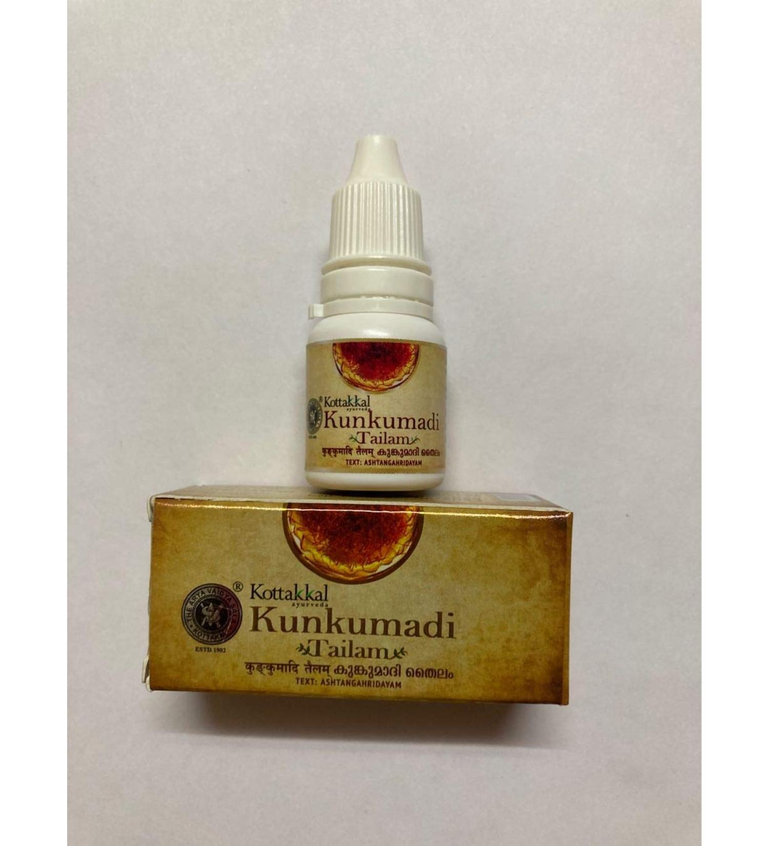 Arya Vaidya Sala Kottakkal Arya Vaidya Sala Ayurvedic Kumkumadi Tailam 10 ml