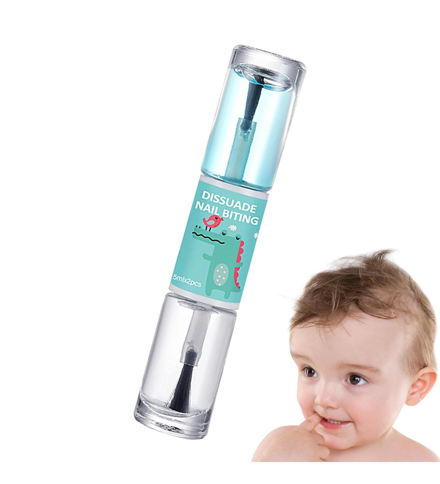 Uitseld Bitter Nail Water - 10ml Kid's Anti-Biting Nail Polish Liquid - Friendly Bitter Design Nail Biting Stop Tool for Children Teenagers of All Ages Toddler Adults - Buy Online on GoSupps.com