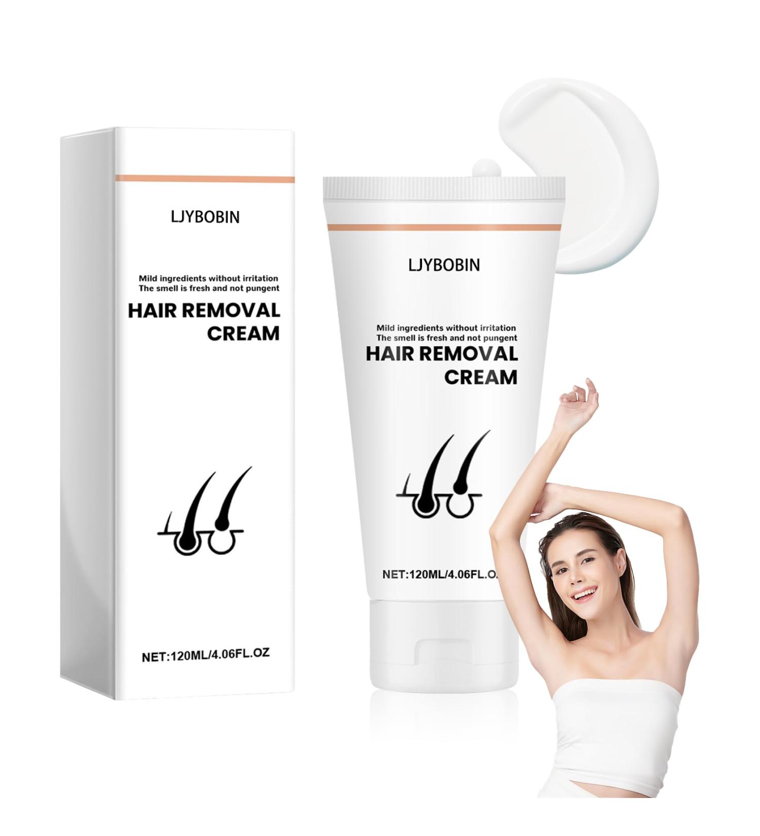 Moisturizing Long-Lasting Flawless Hair Removal Cream | Gentle Depilatory for Men & Women | All Skin Types | International Shipping Available - Buy Online on GoSupps.com