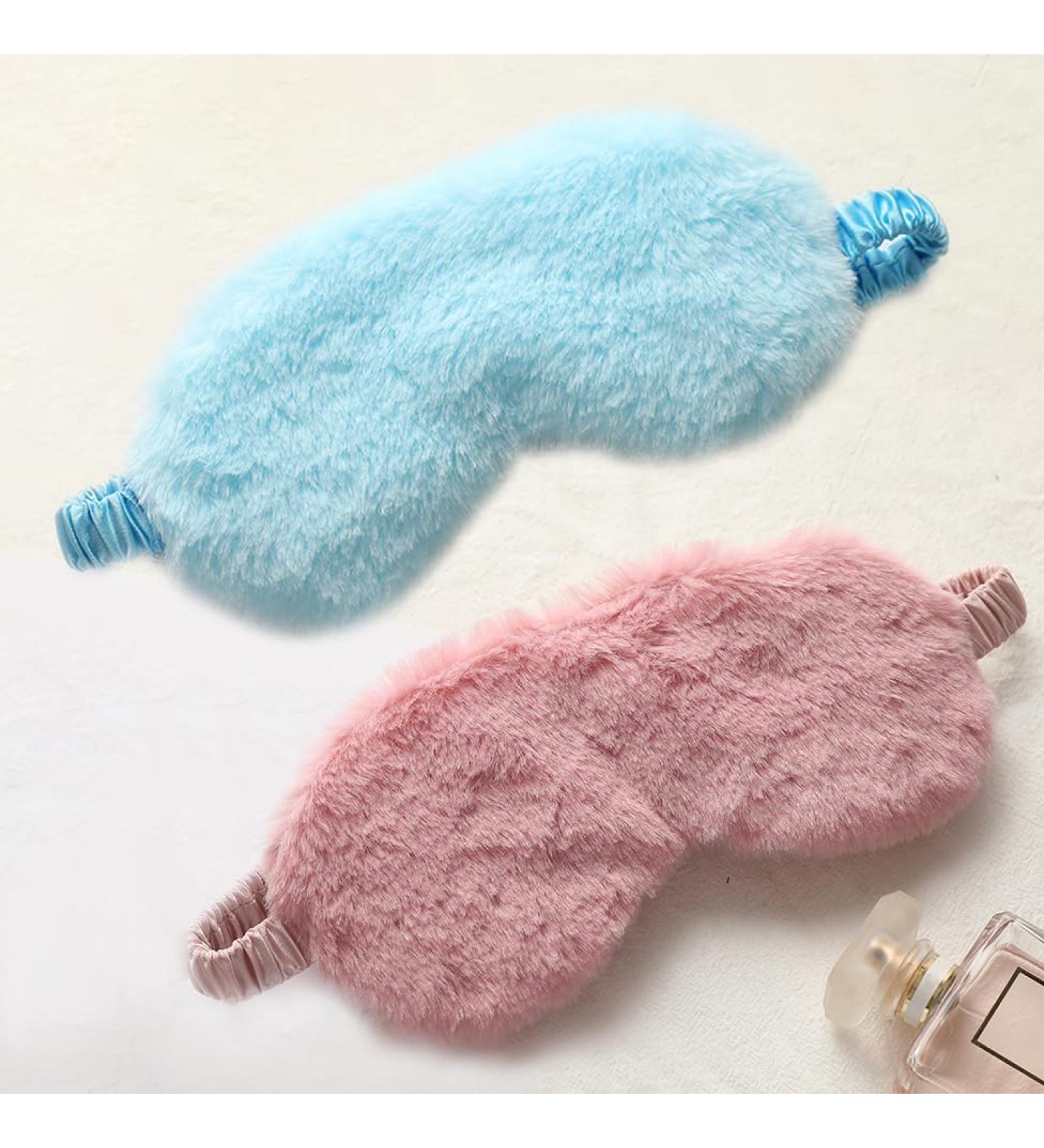 Adjustable Satin Sleep Mask for Men & Women - Comfortable Blackout Eyeshade (2 Pack Random Colors) - Perfect for Restful Sleep - Buy Online on GoSupps.com