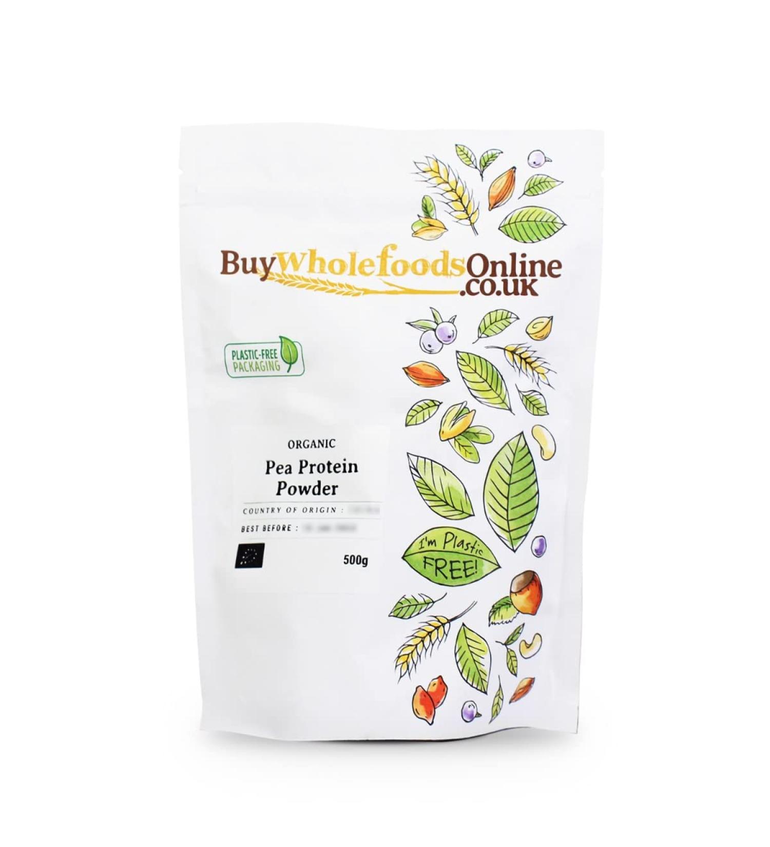 Organic Pea Protein Powder 500g (BWFO) - Buy Online on GoSupps.com