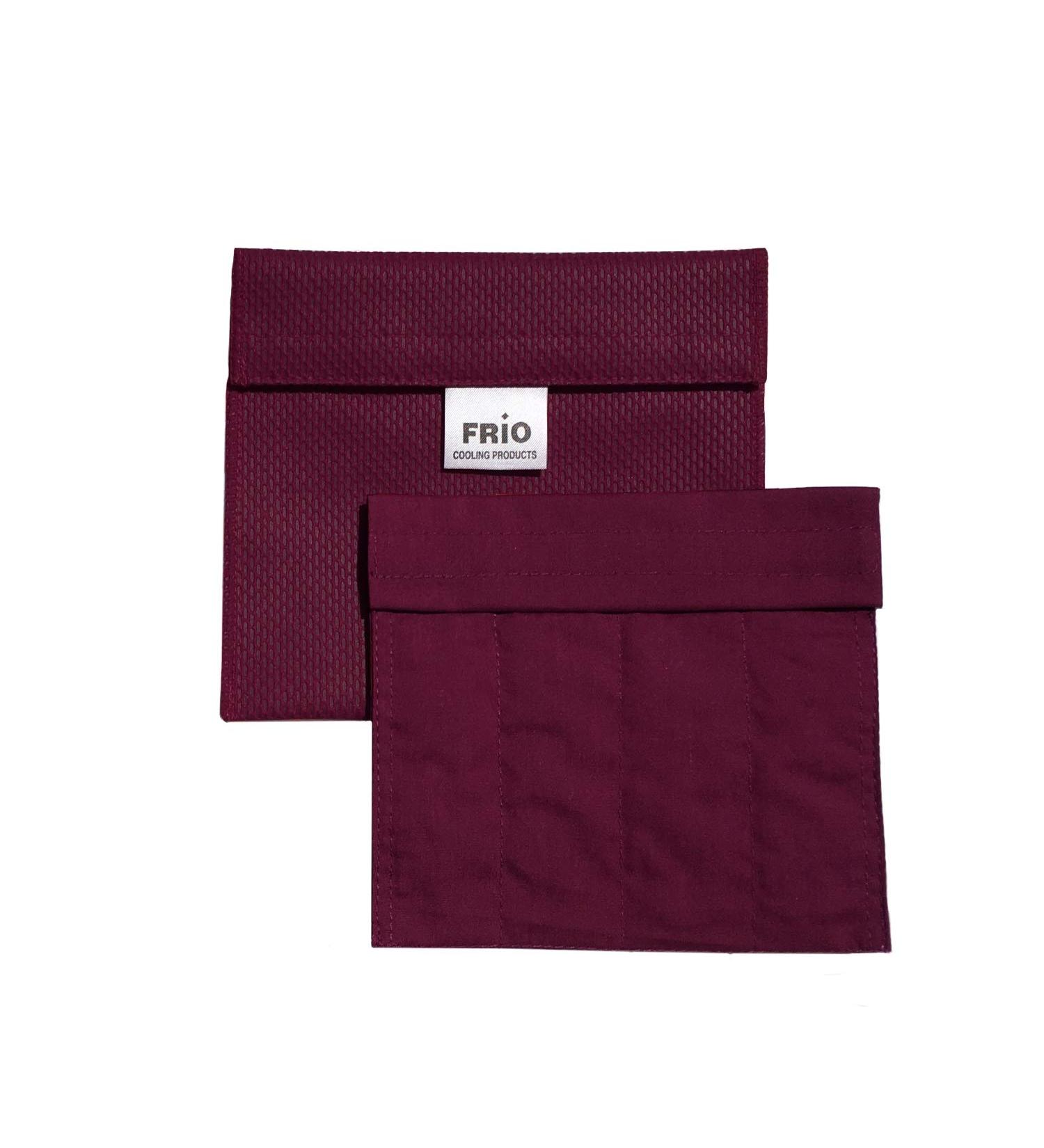 FRIO Eye Drop Cooling Wallet | Reusable Medication Cooler - Burgundy | Up to 45 Hours Cool Time - No Freezing Required - Buy Online on GoSupps.com