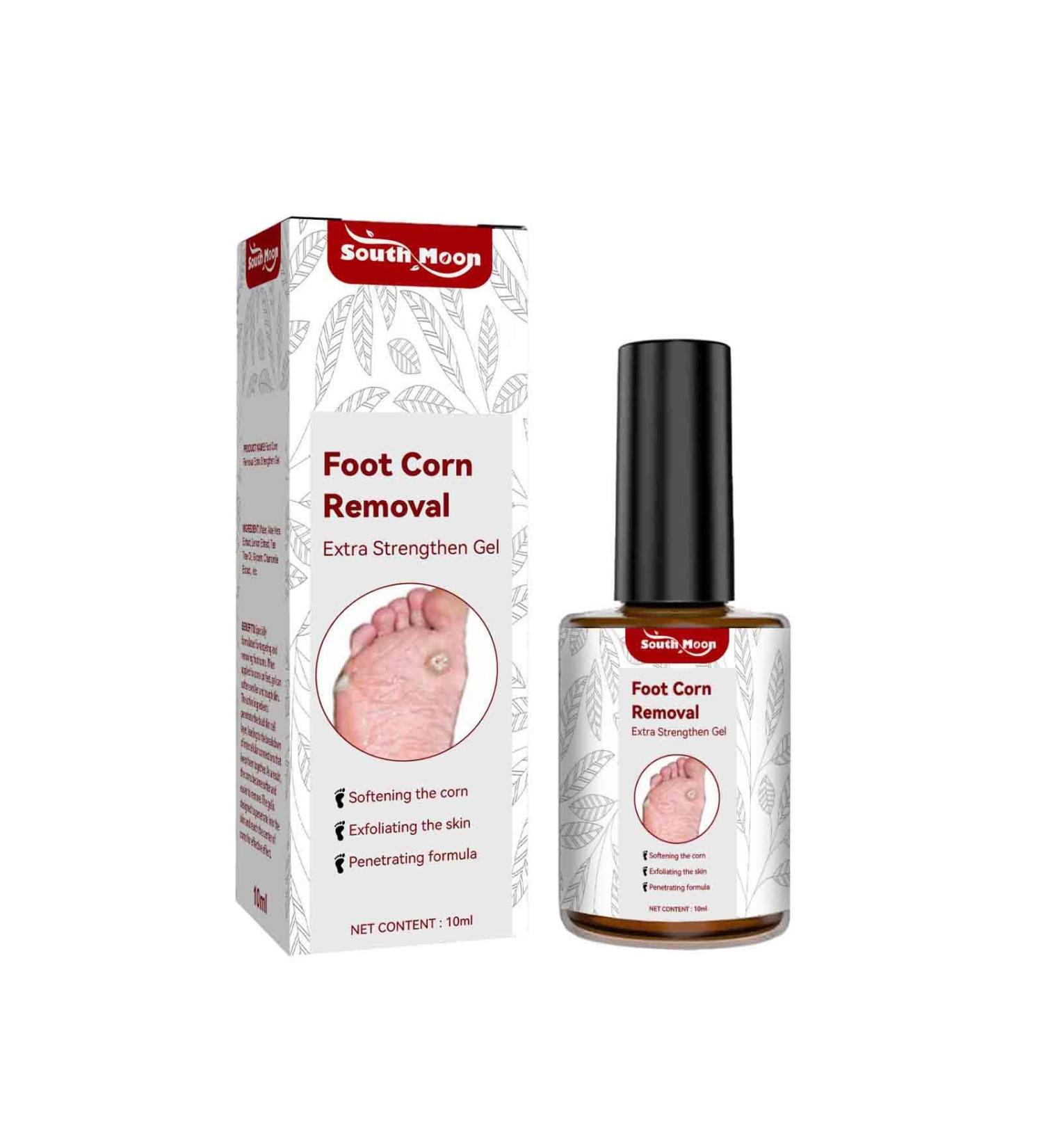GFOUK Foot Corn Removal Extra Strengthen Gel Callus Extra Strength Gel Corn Removal Liquid Corn Removers for Feet Extra Strength Liquid for All Skin Types. (2pc)