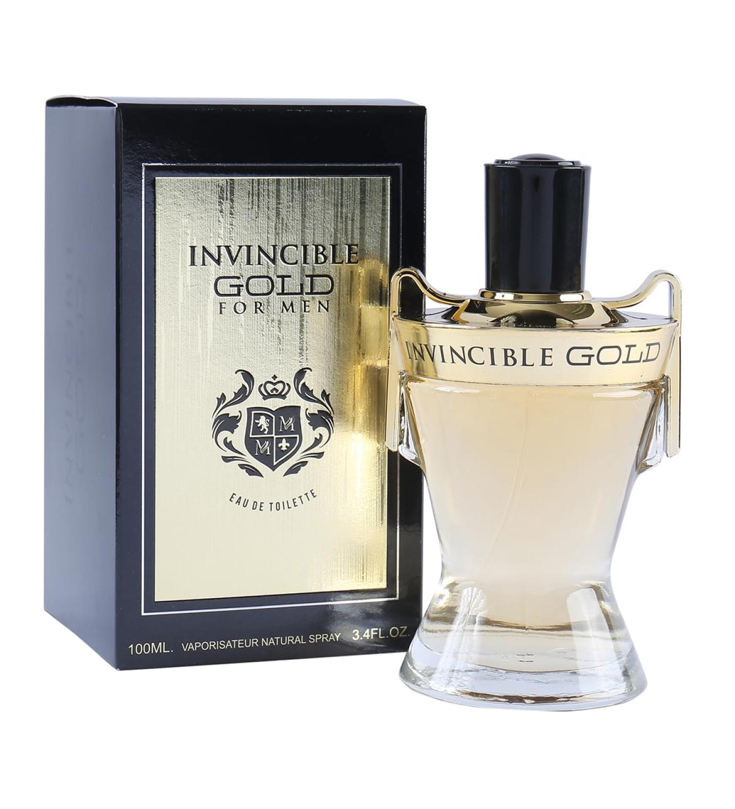 Generic MCH Beauty Invincible Gold Spray Cologne - Eau De Toilette Perfume for Men - 3.4 fl.oz