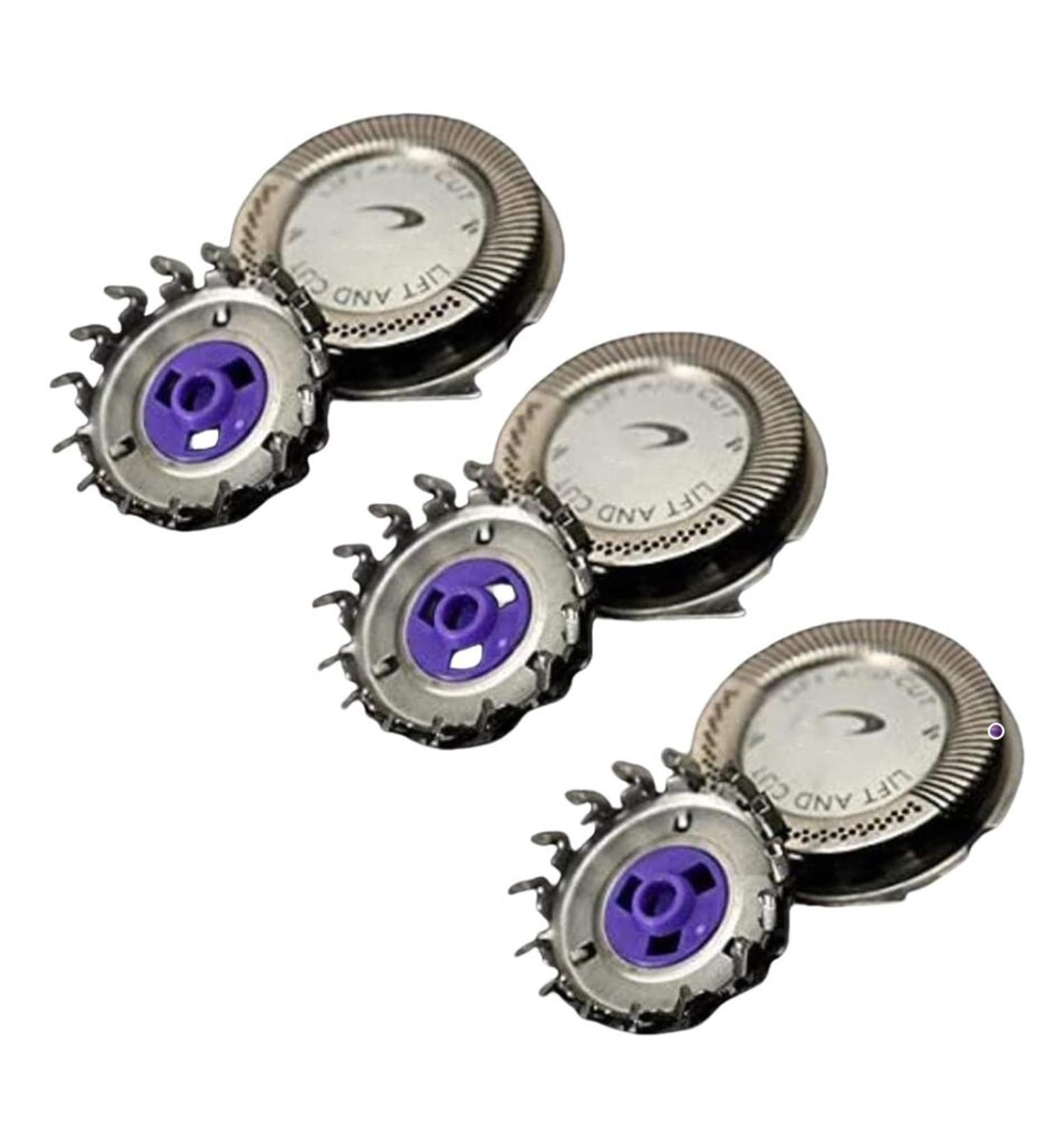 Honfitat 3Pcs Electric Shaver Head Razor Blade Network Replacement Compatible with Philips HQ8 - Buy Online on GoSupps.com