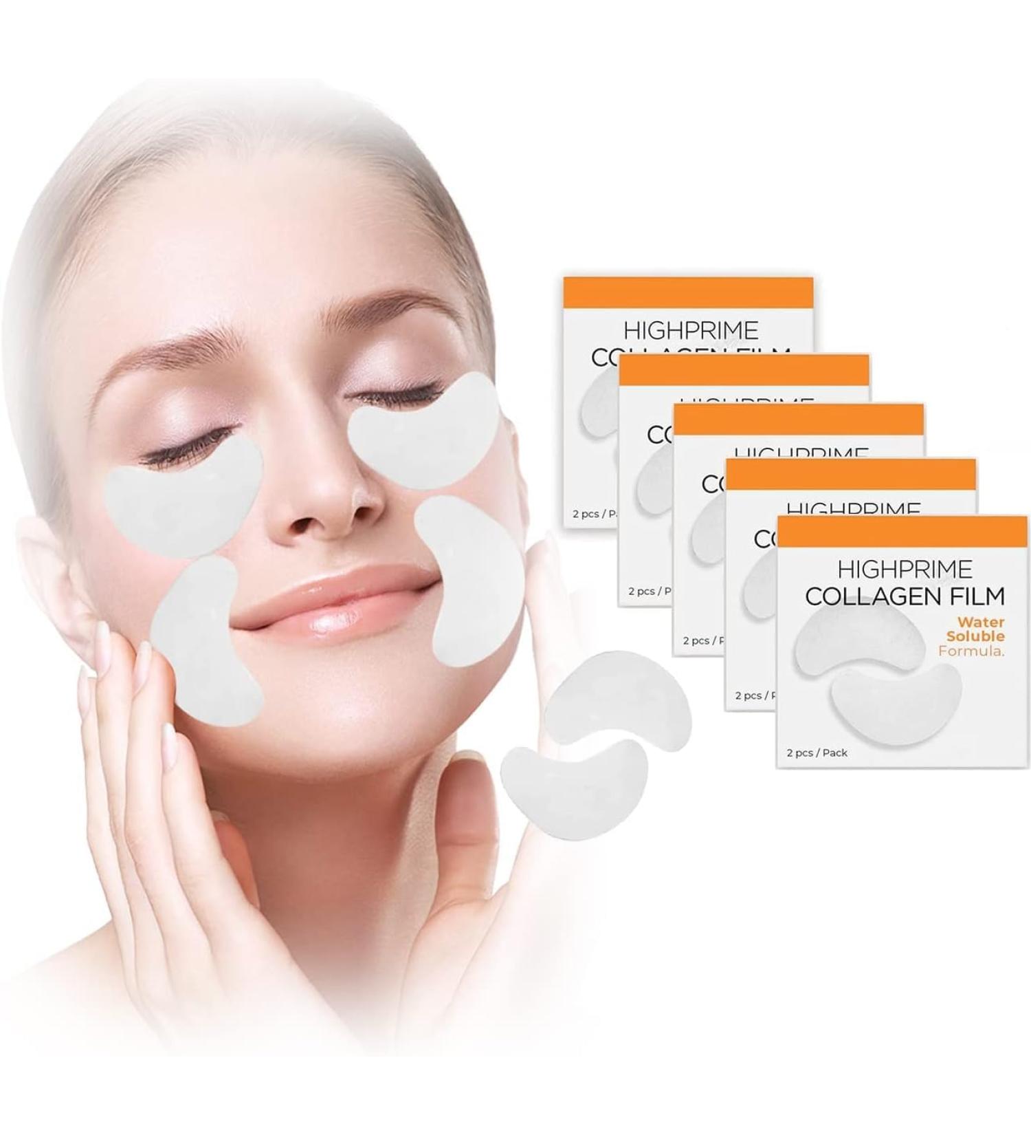 ReyroB Korea Highprime Collagen Soluble Film - Lighten Dark Circles and Bags Under the Eyes Anti-wrinkle Lifting and Firming Mask (5box) - Buy Online on GoSupps.com
